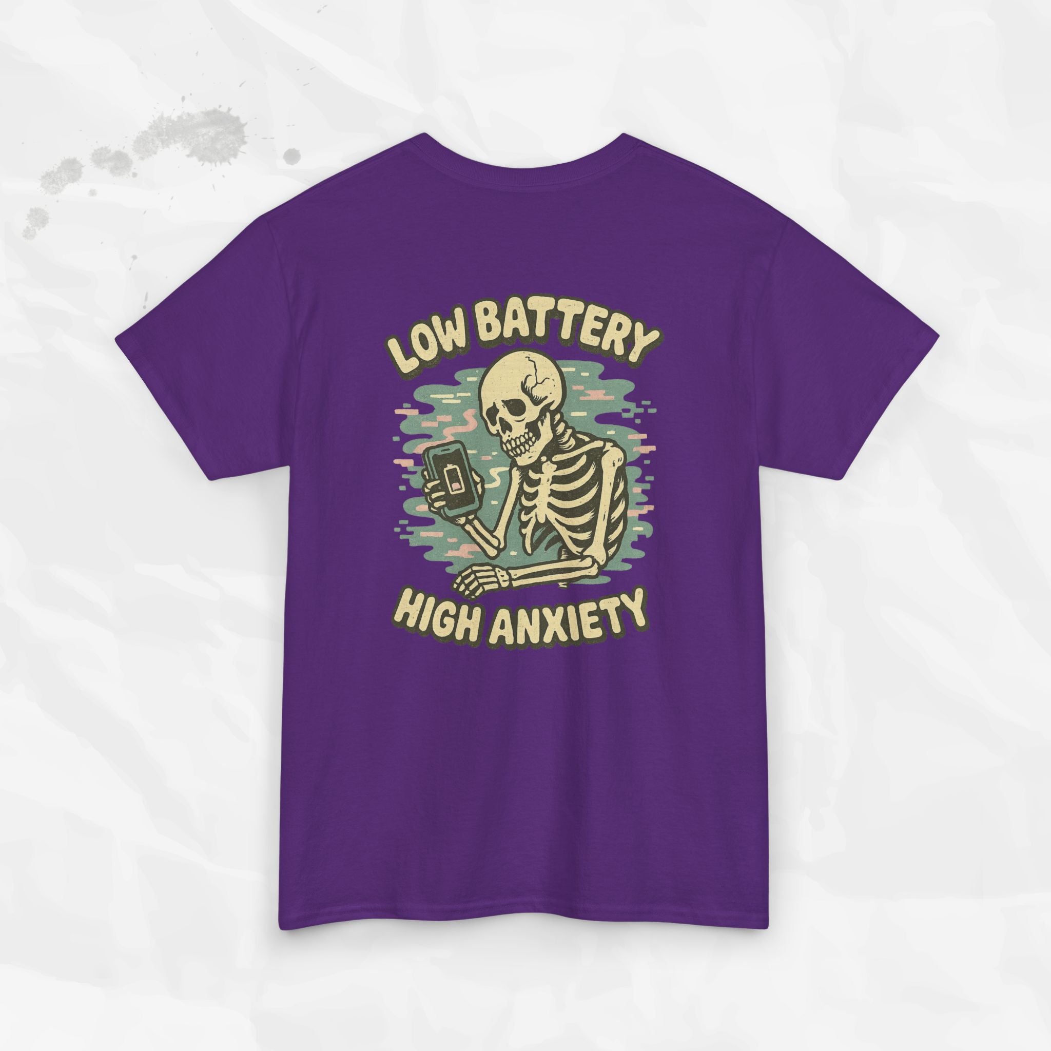 Low Battery High Anxiety - T-Shirt
