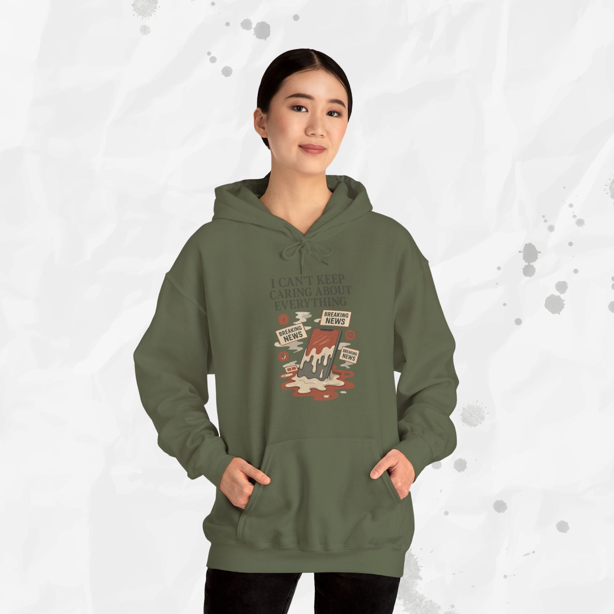 I Can't Keep Caring About Everything - Hoodie
