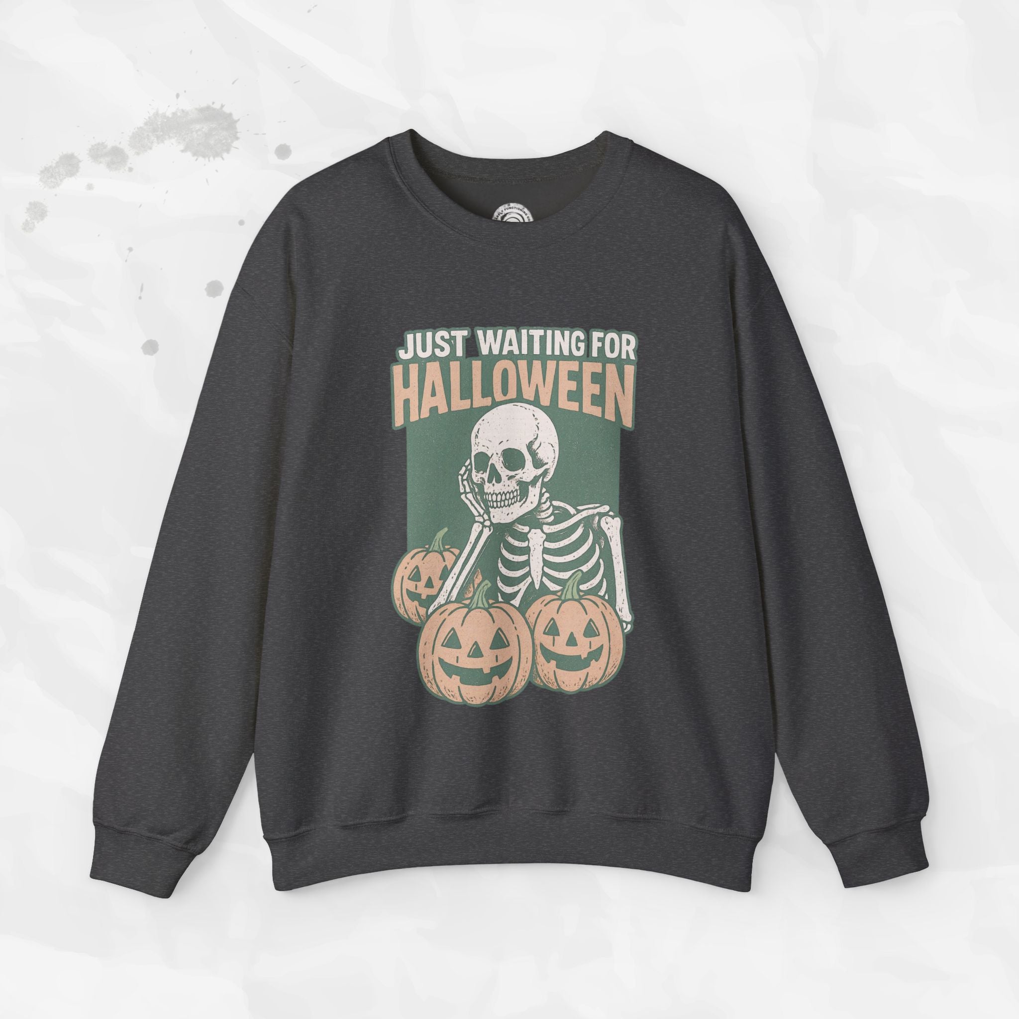 Just Waiting For Halloween - Crewneck Sweatshirt