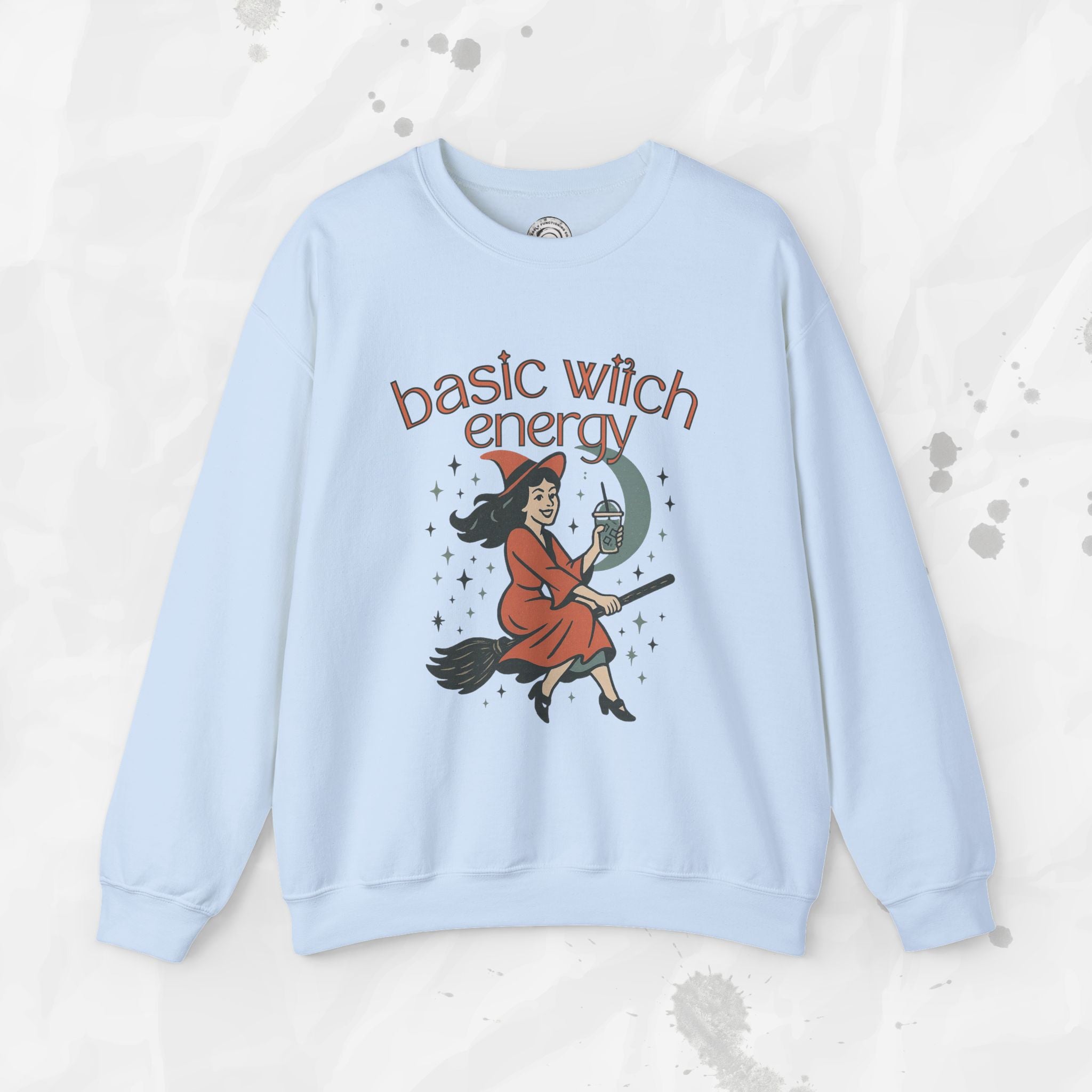 Basic Witch Energy - Crewneck Sweatshirt