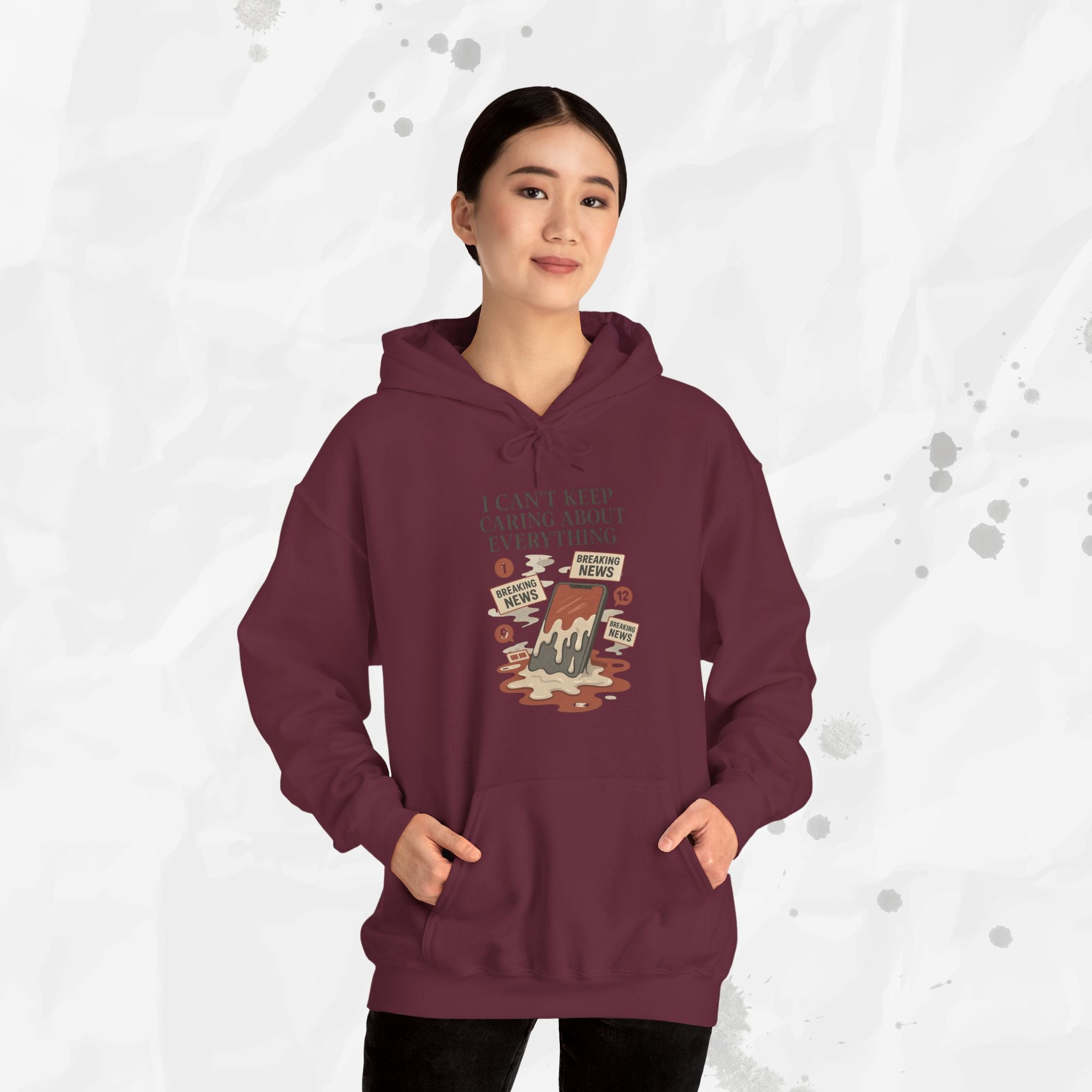 I Can't Keep Caring About Everything - Hoodie