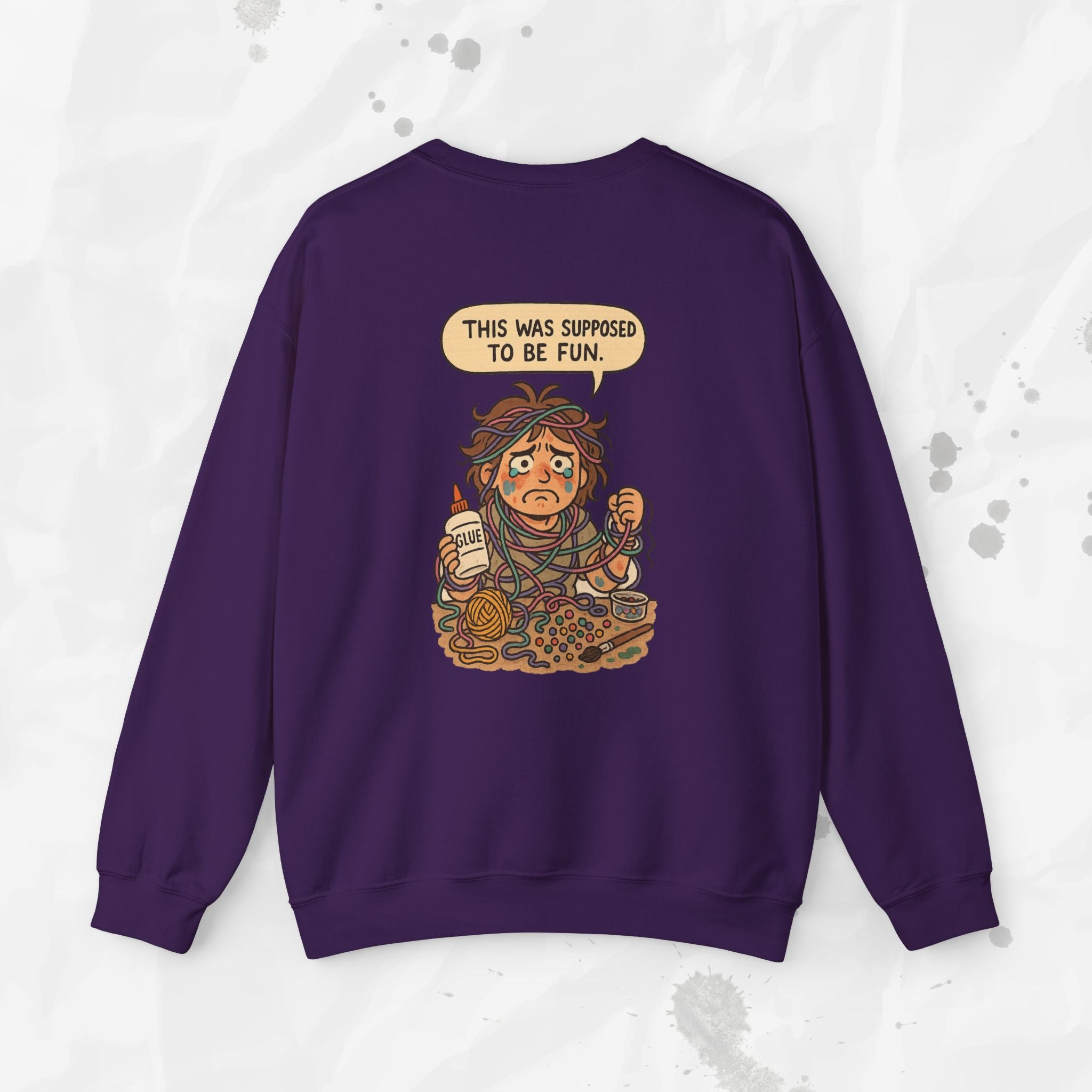 This Was Supposed to Be Fun - Crewneck Sweatshirt