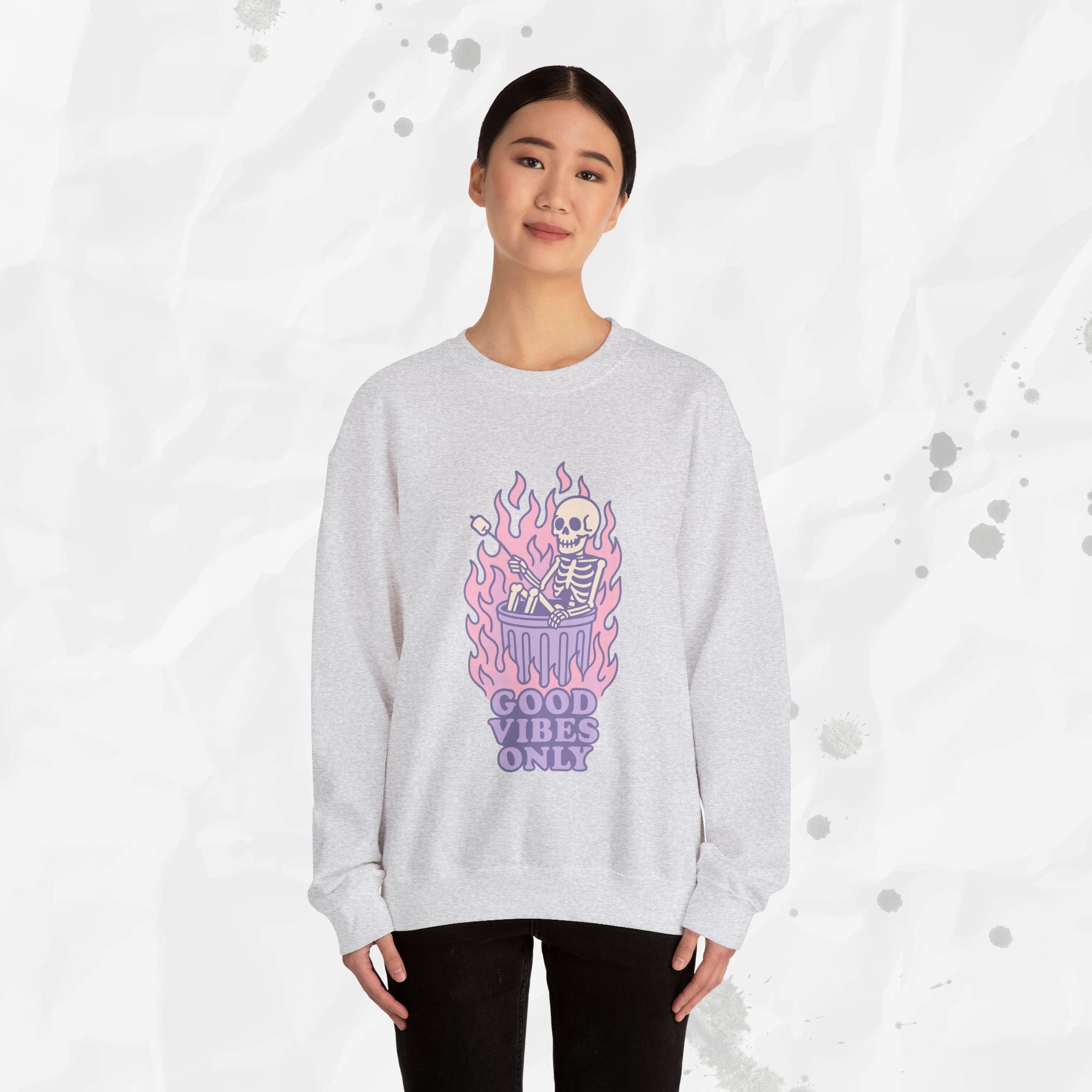 Good Vibes Only - Crewneck Sweatshirt
