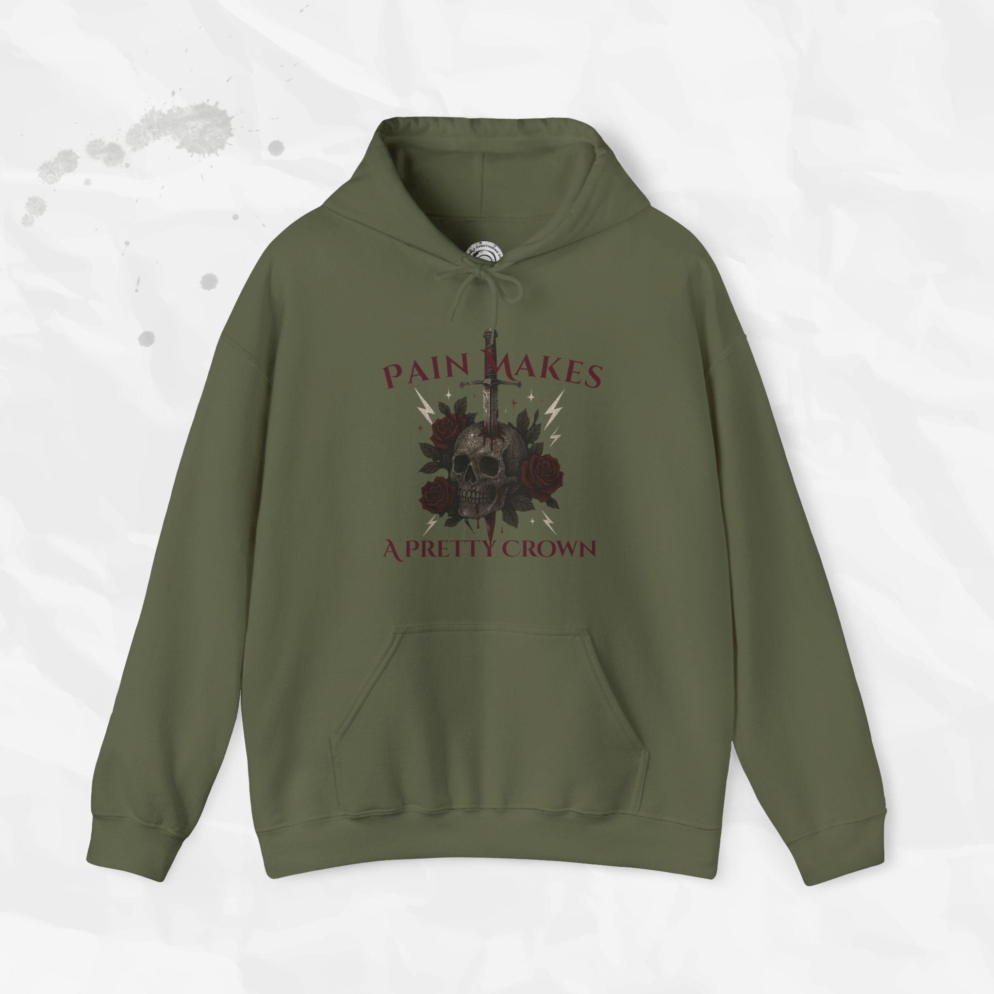 Pain Makes a Pretty Crown - Hoodie