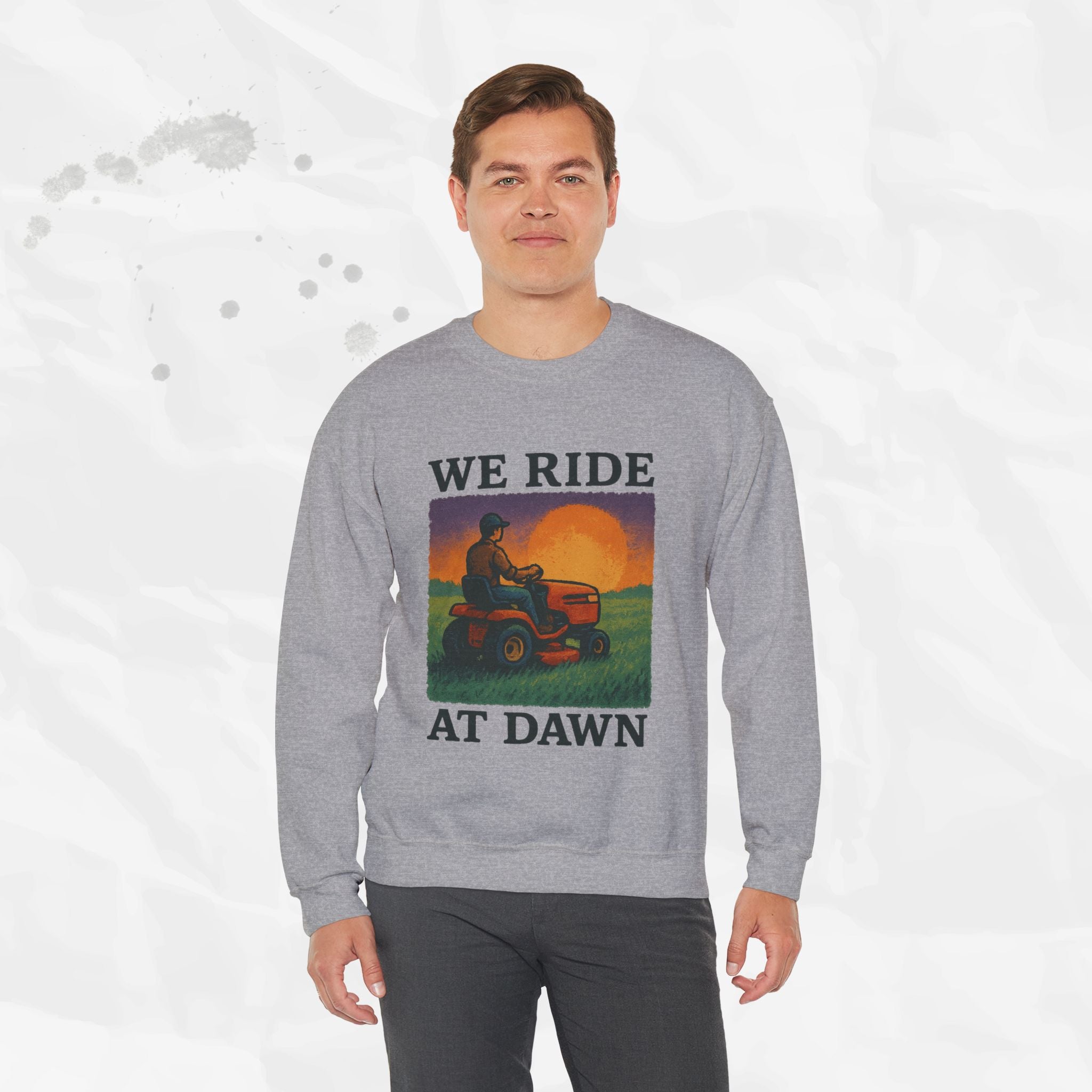 We Ride At Dawn - Crewneck Sweatshirt