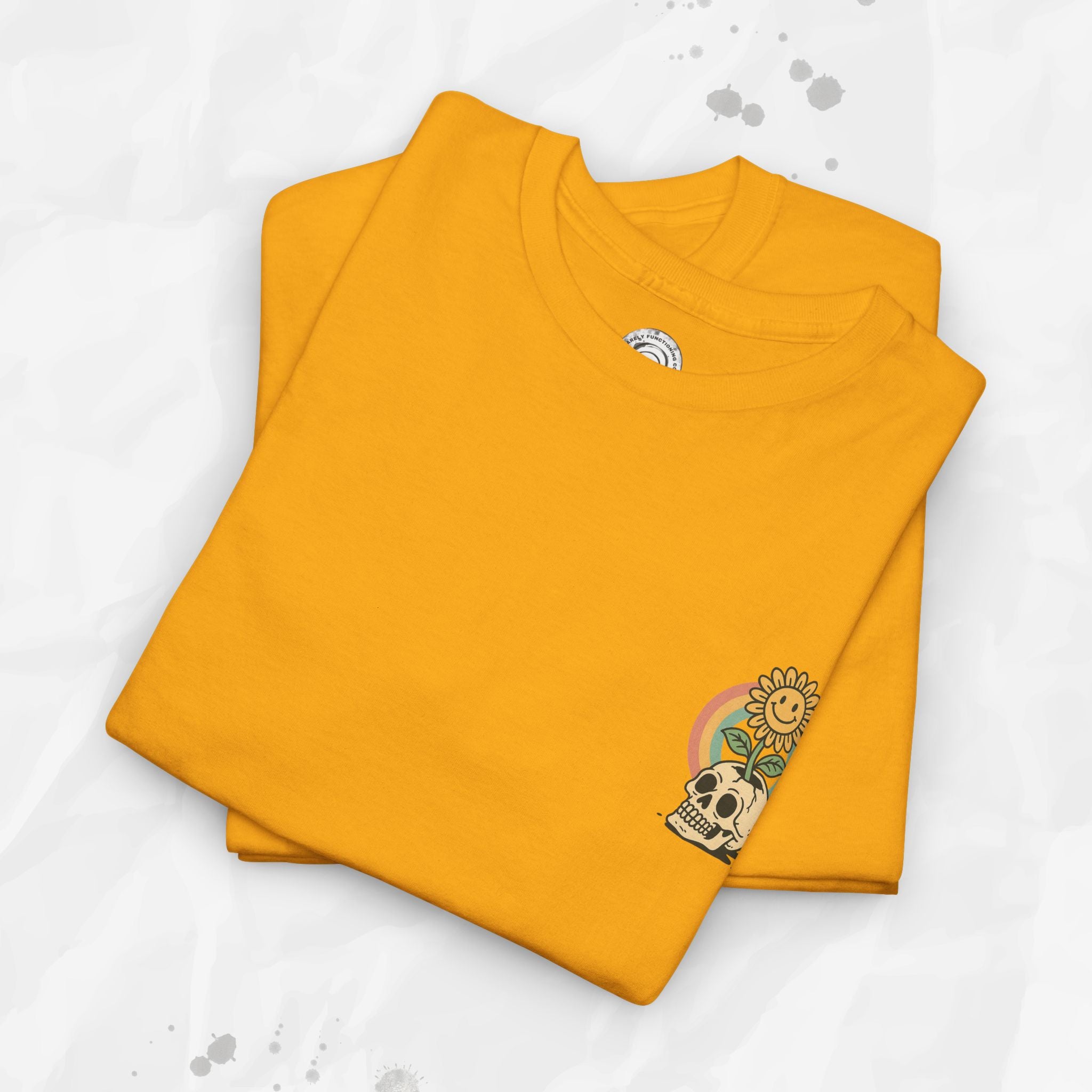 Fake It Til You Make It – T-Shirt (Pocket Print)