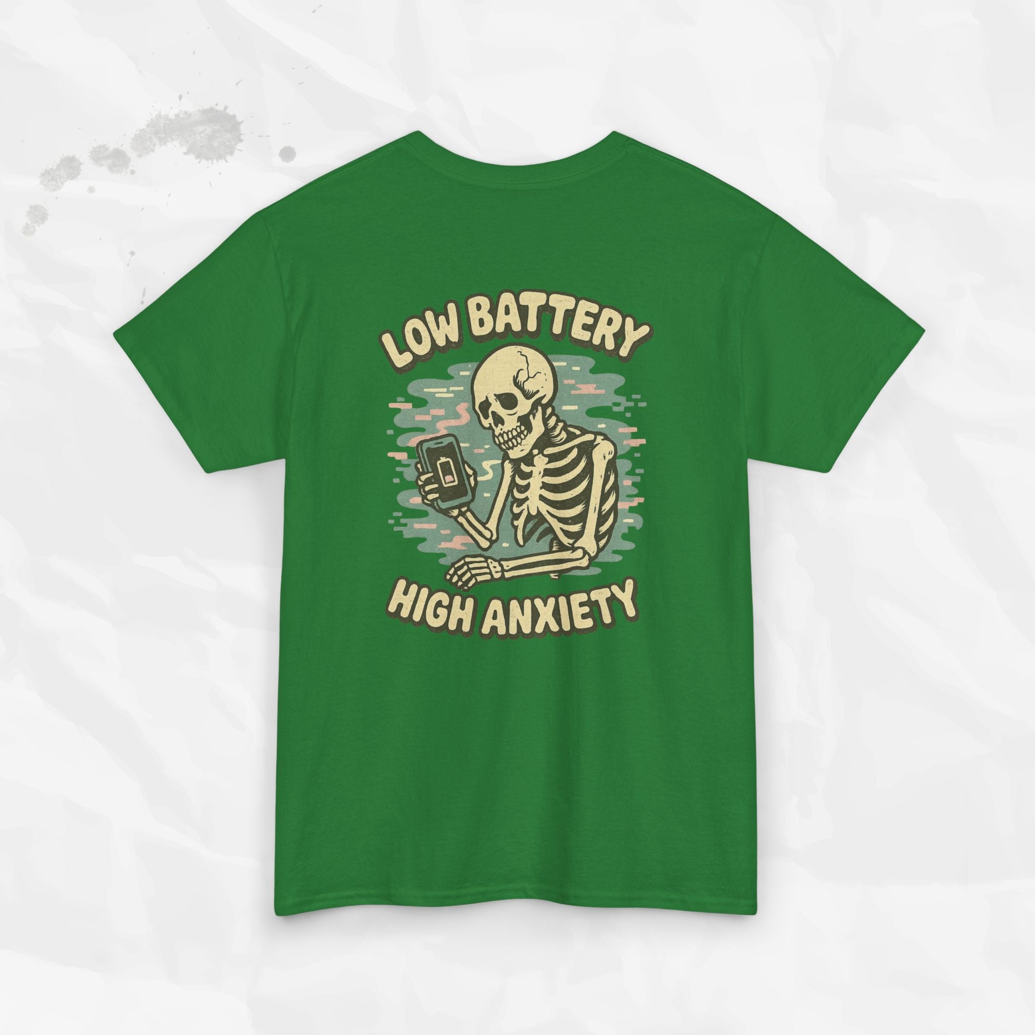 Low Battery High Anxiety - T-Shirt