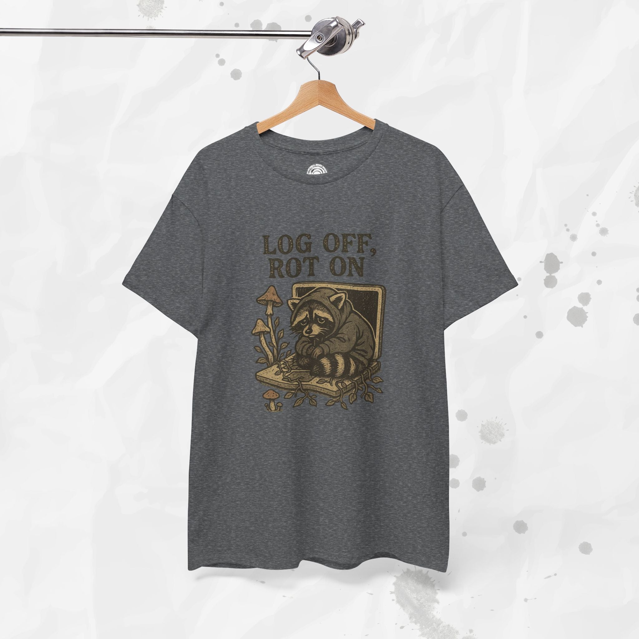 Log Off, Rot On - T-Shirt