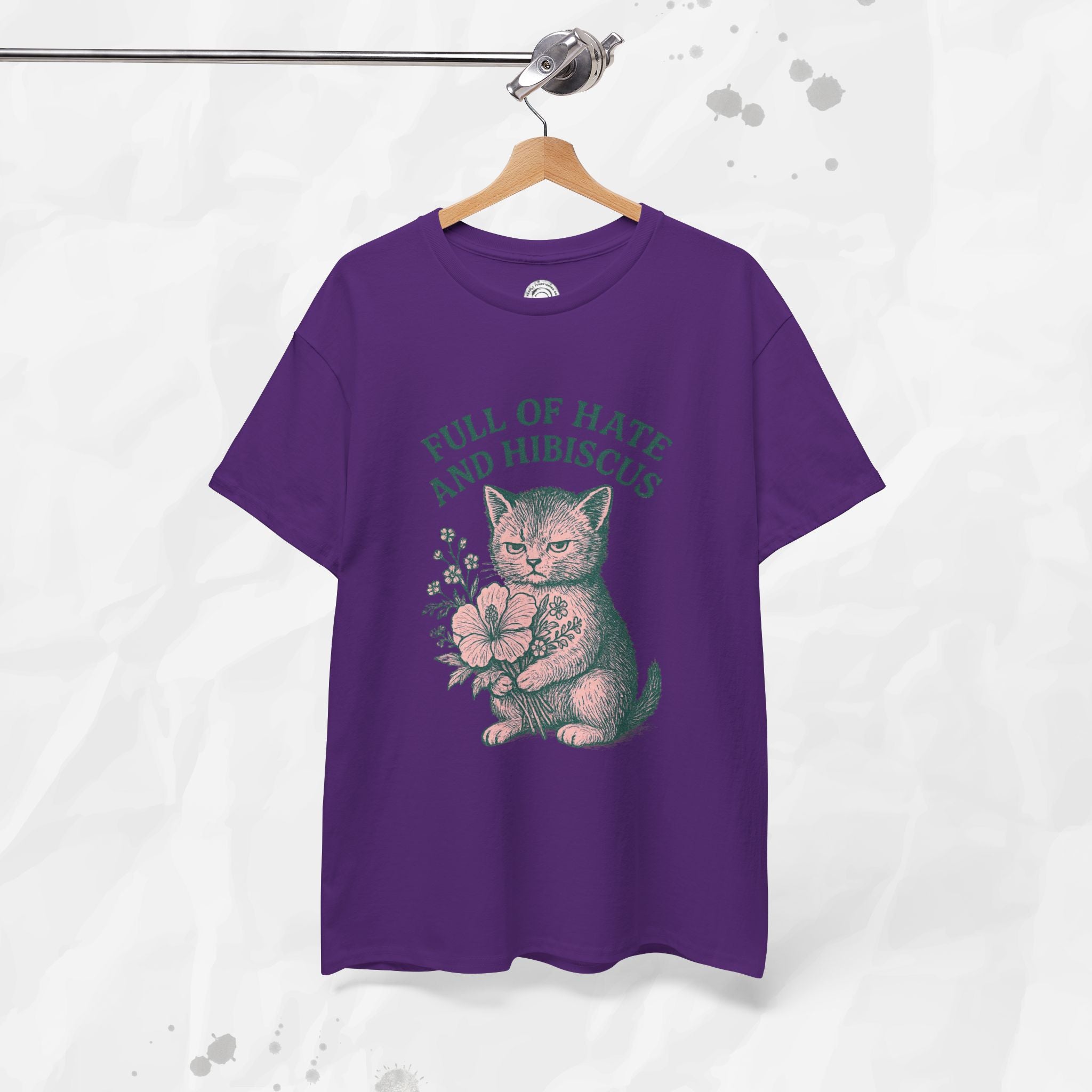 Full of Hate and Hibiscus - T-Shirt