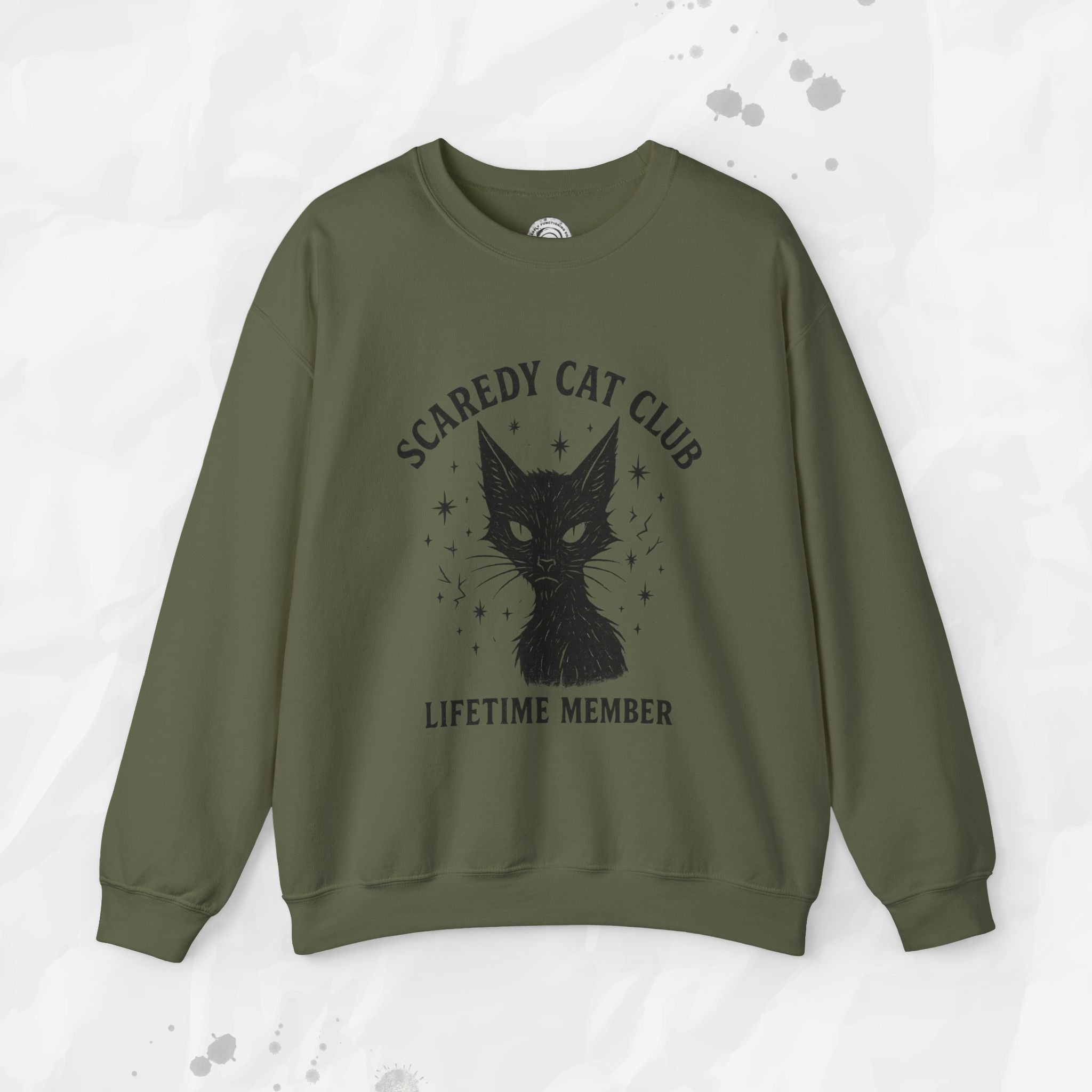 Scaredy Cat Club - Crewneck Sweatshirt