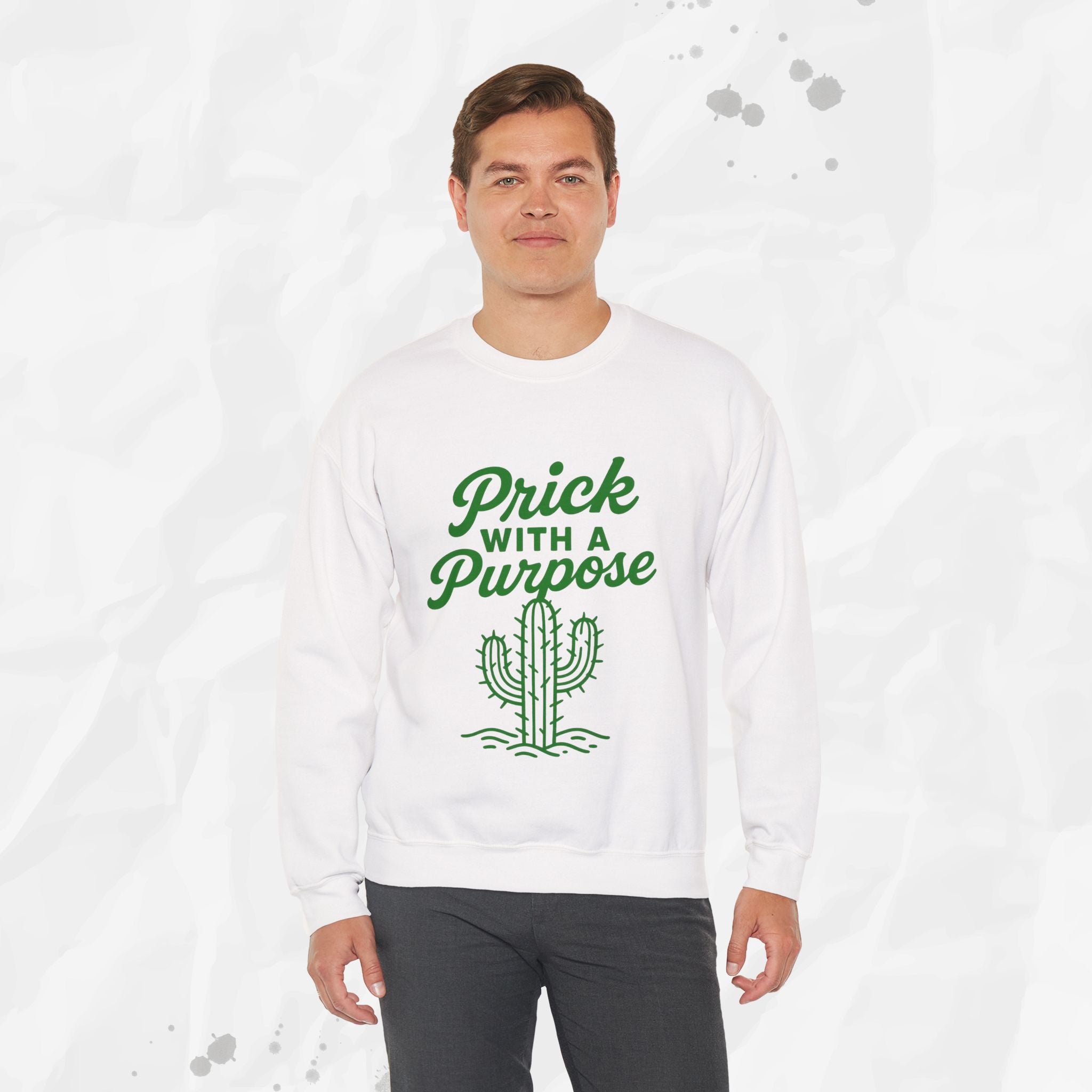 Prick With A Purpose - Crewneck Sweatshirt