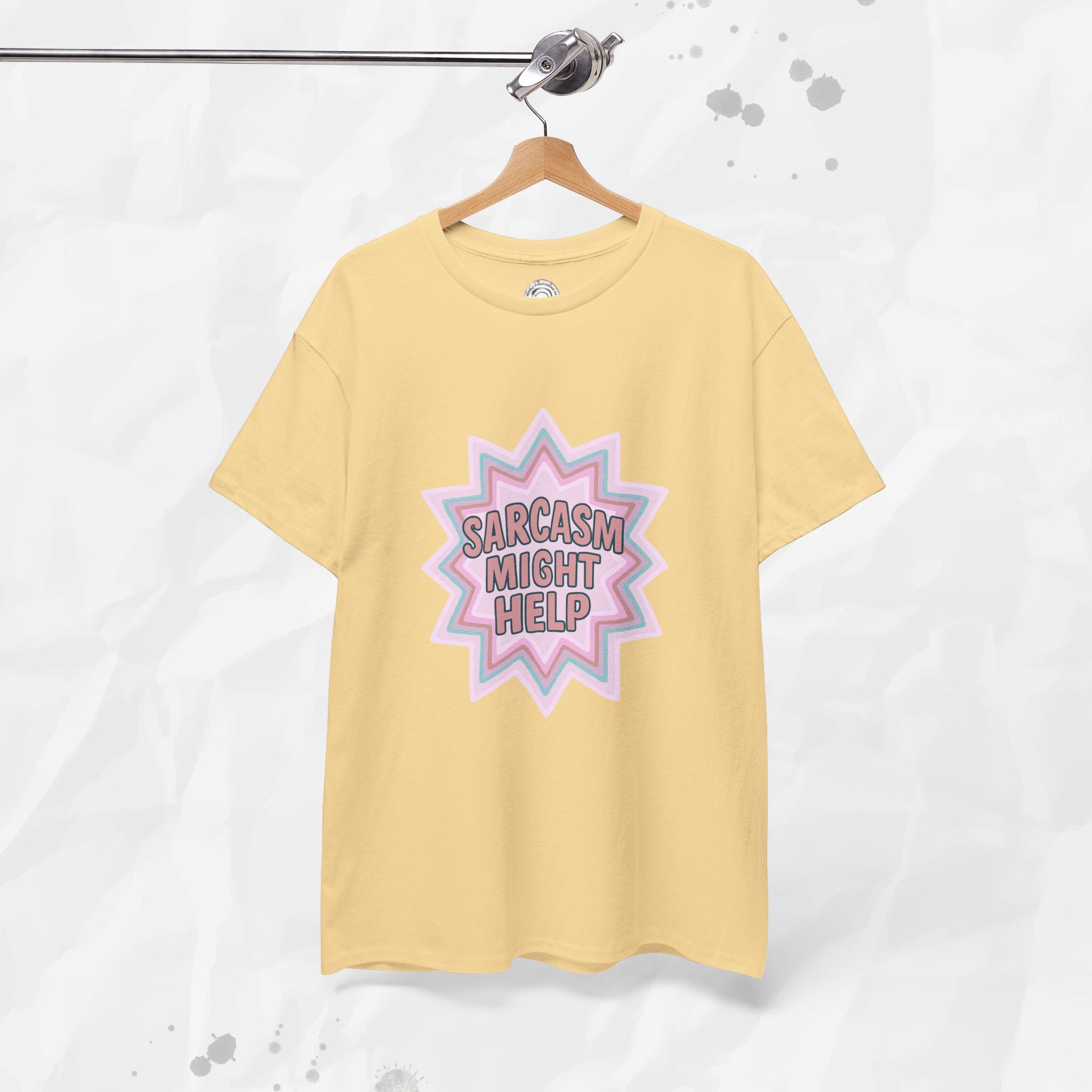 Sarcasm Might Help – T-Shirt