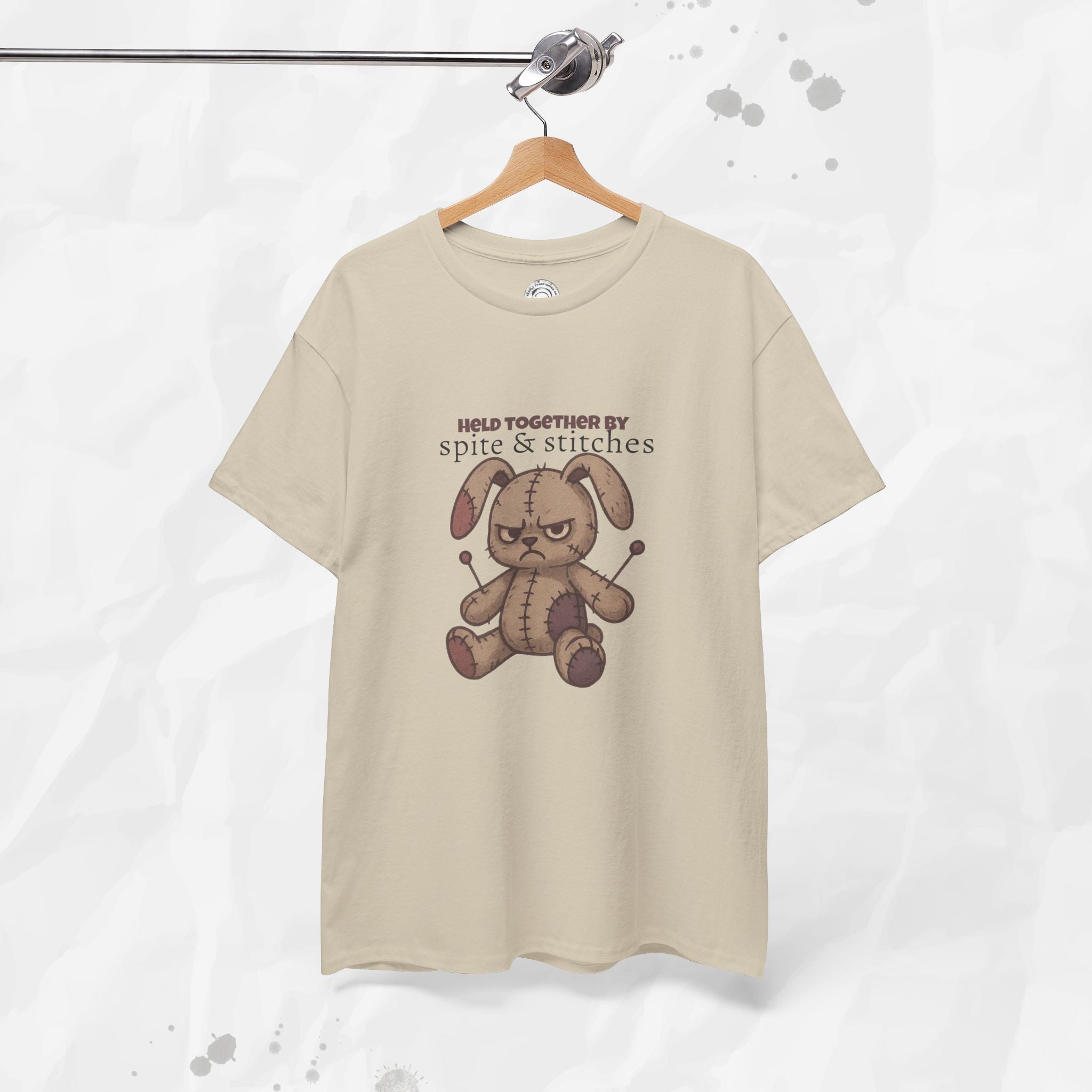Held Together by Spite & Stitches - T-Shirt