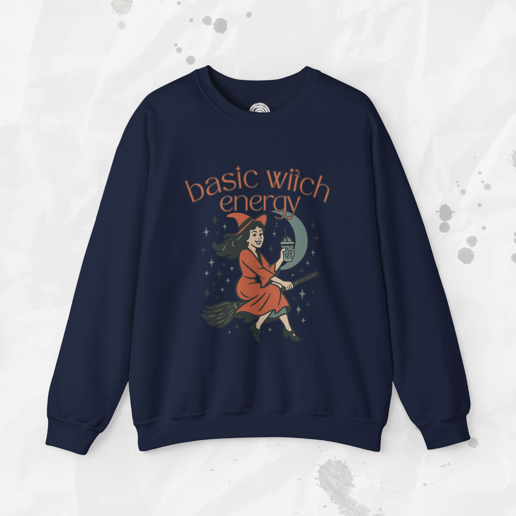 Basic Witch Energy - Crewneck Sweatshirt
