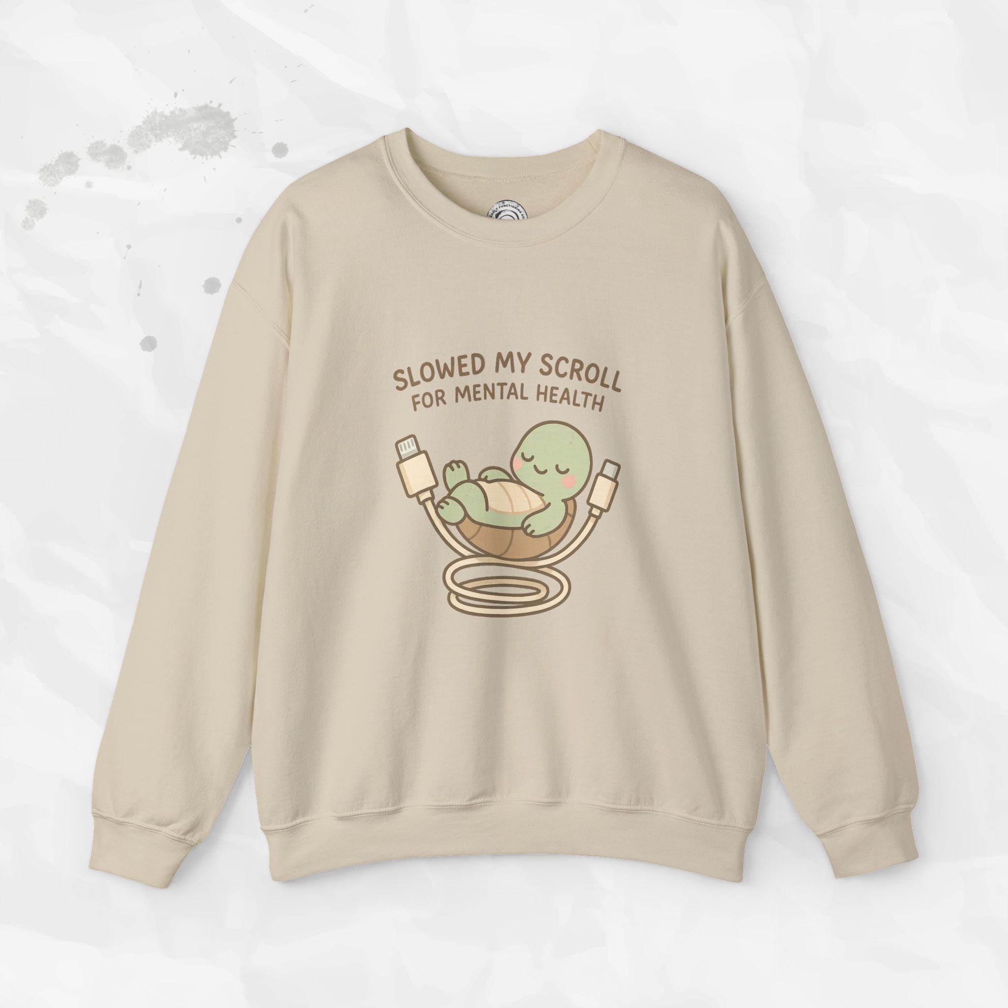 Slowed My Scroll - Crewneck Sweatshirt