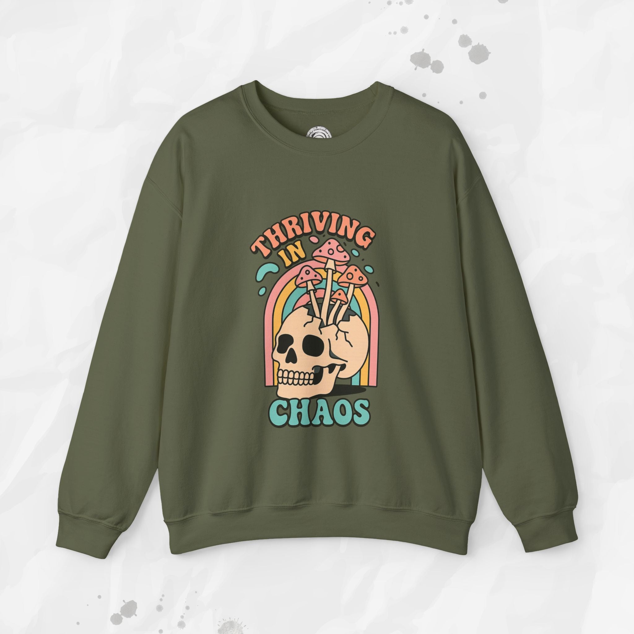 Thriving in Chaos – Crewneck Sweatshirt