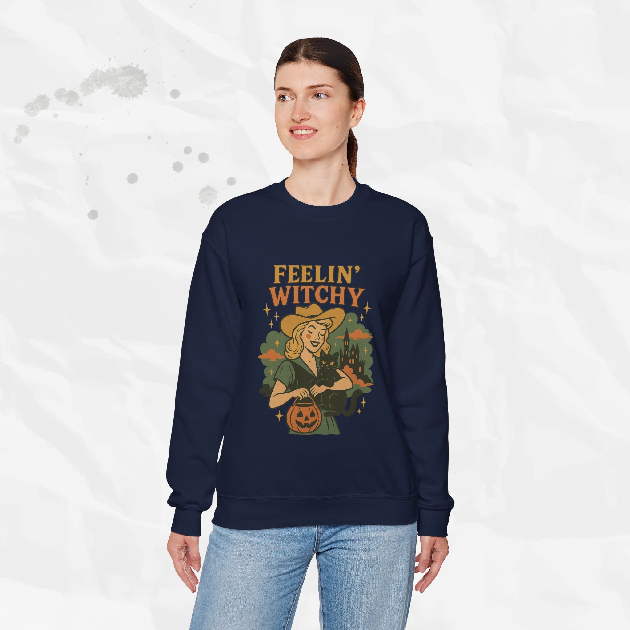 Feelin' Witchy - Crewneck Sweatshirt