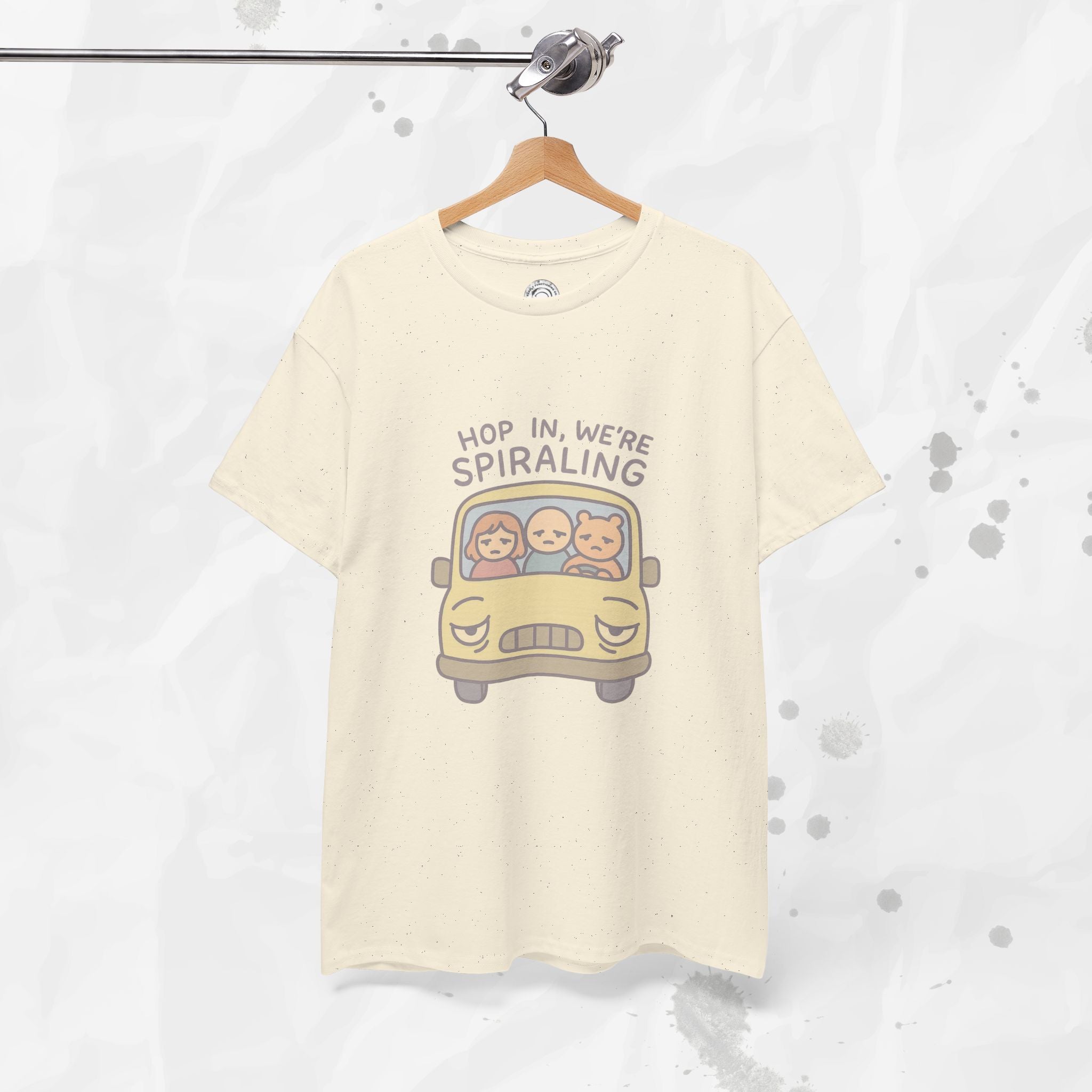 Hop In We're Spiraling - T-Shirt