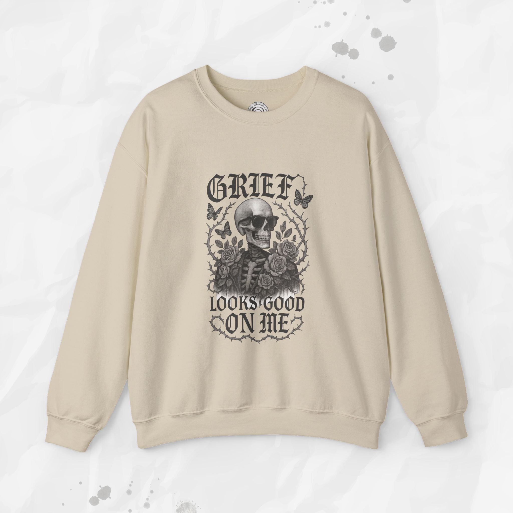 Grief Looks Good on Me - Crewneck Sweatshirt