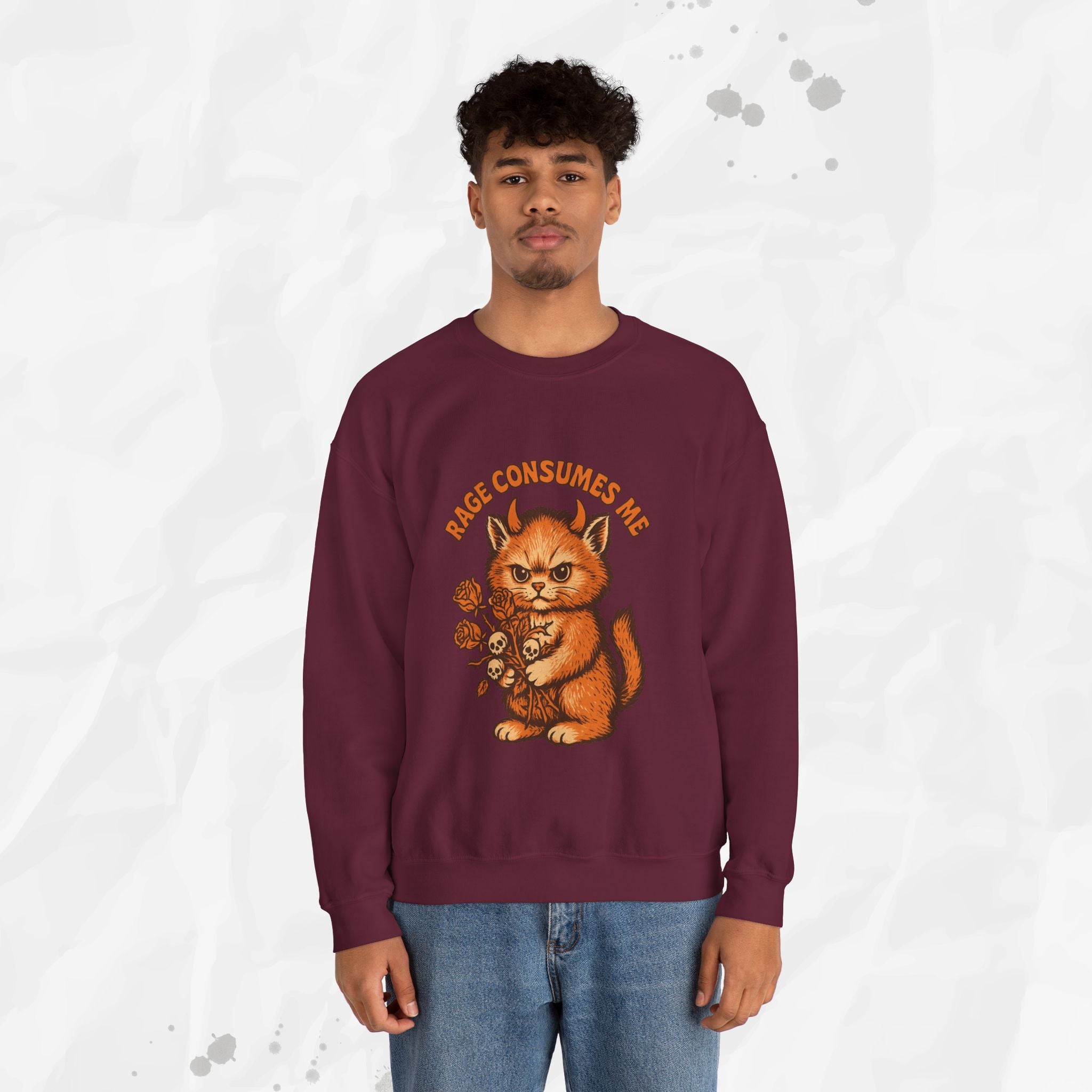 Rage Consumes Me - Crewneck Sweatshirt