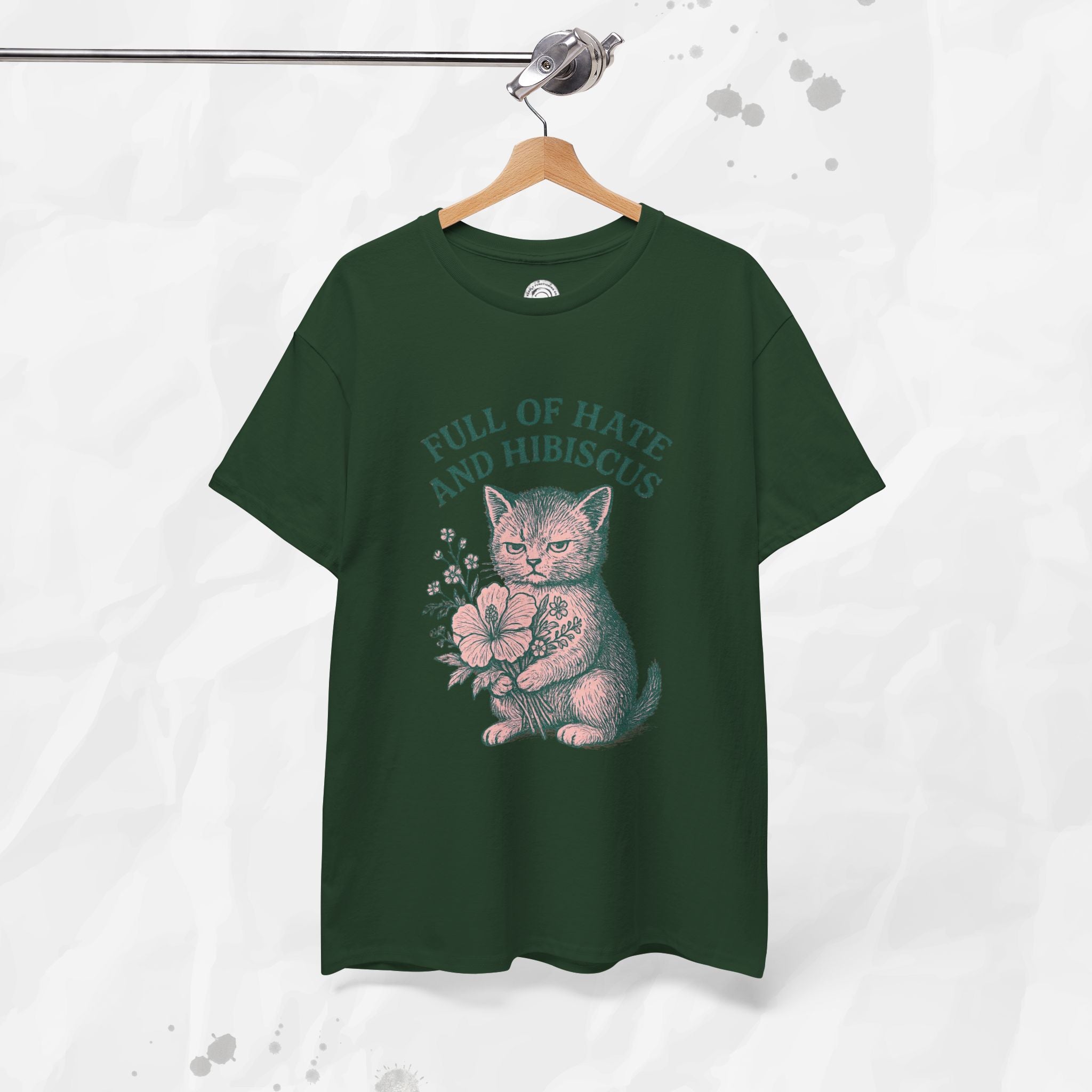 Full of Hate and Hibiscus - T-Shirt