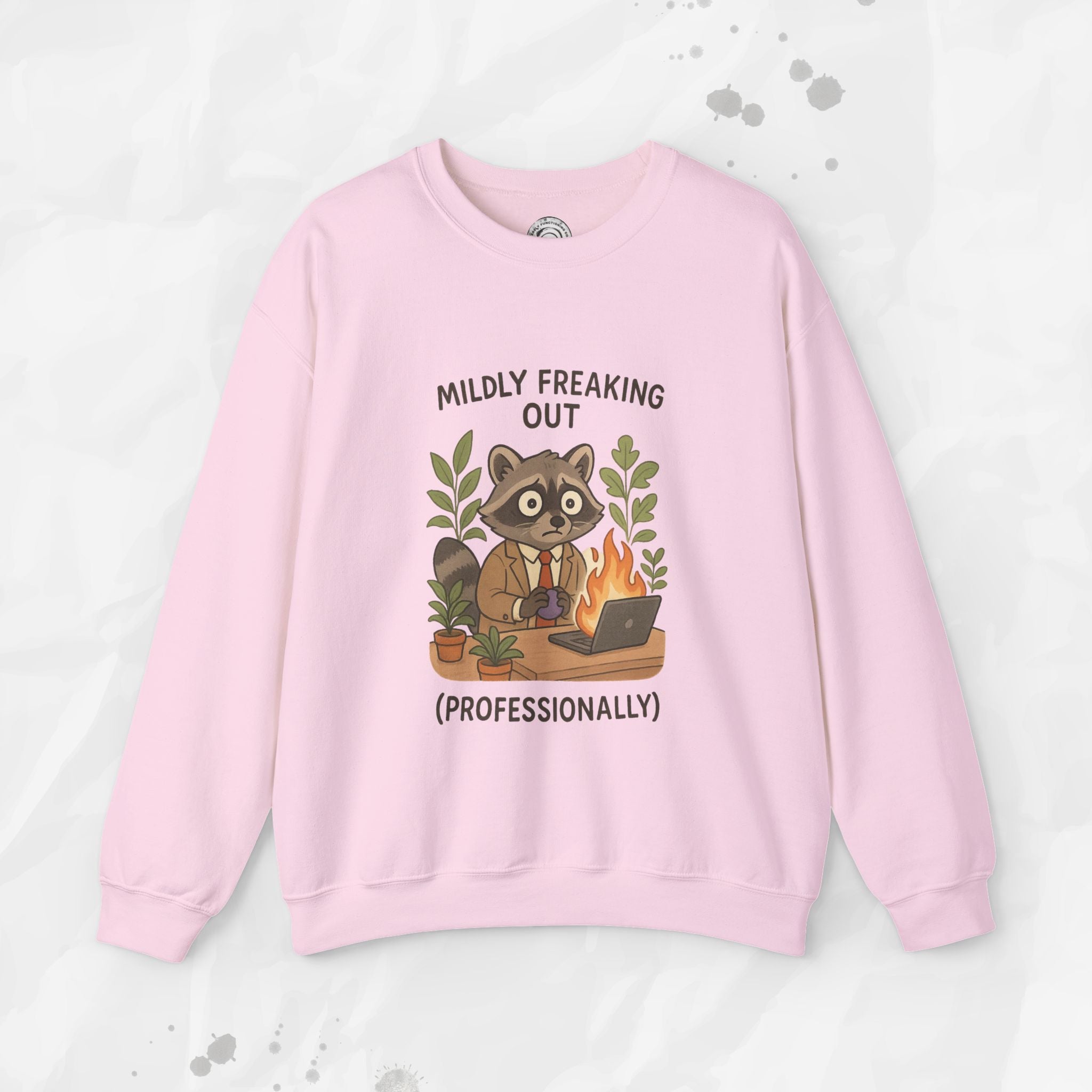 Mildly Freaking Out (Professionally) - Crewneck Sweatshirt