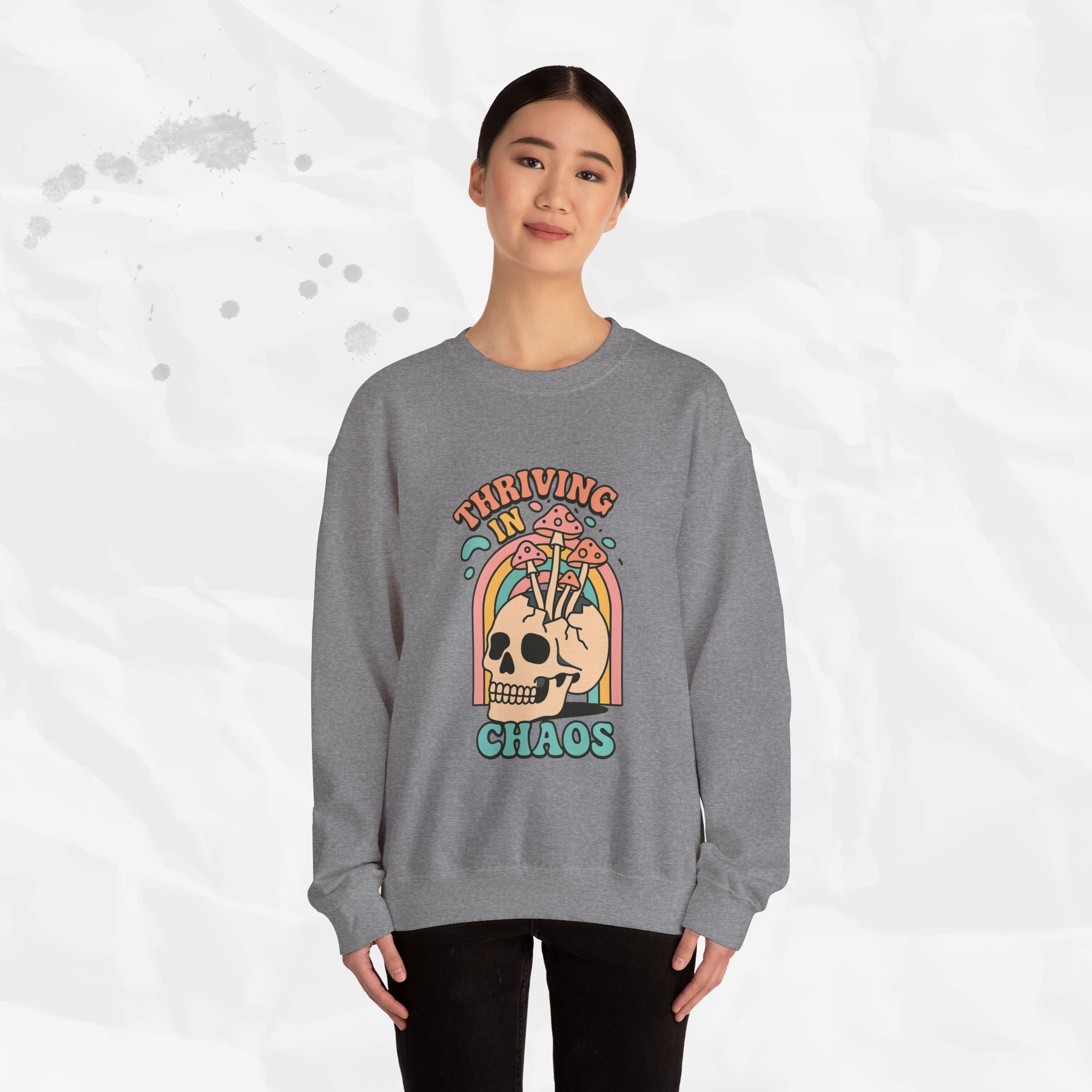 Thriving in Chaos – Crewneck Sweatshirt