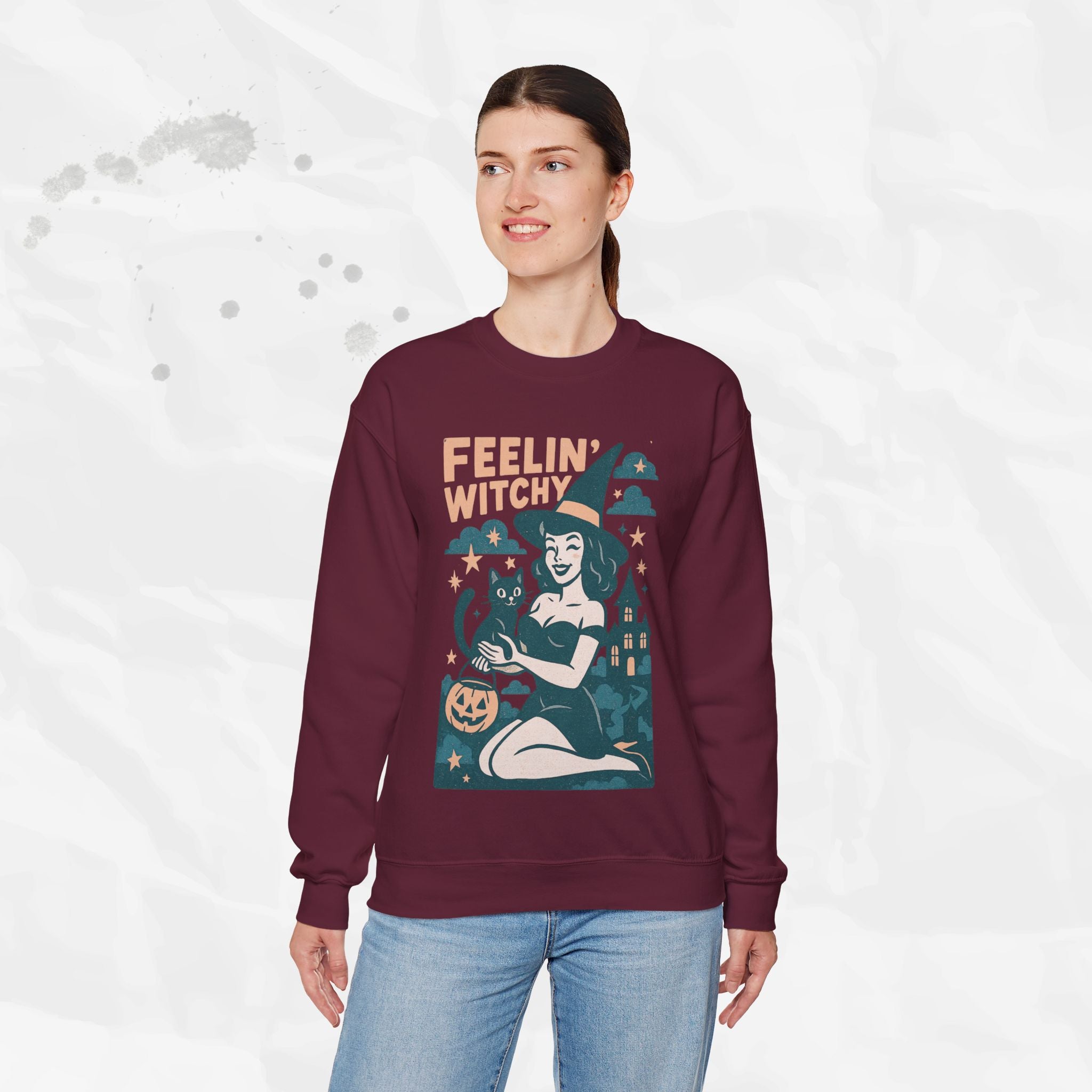 Feelin' Witchy - Crewneck Sweatshirt