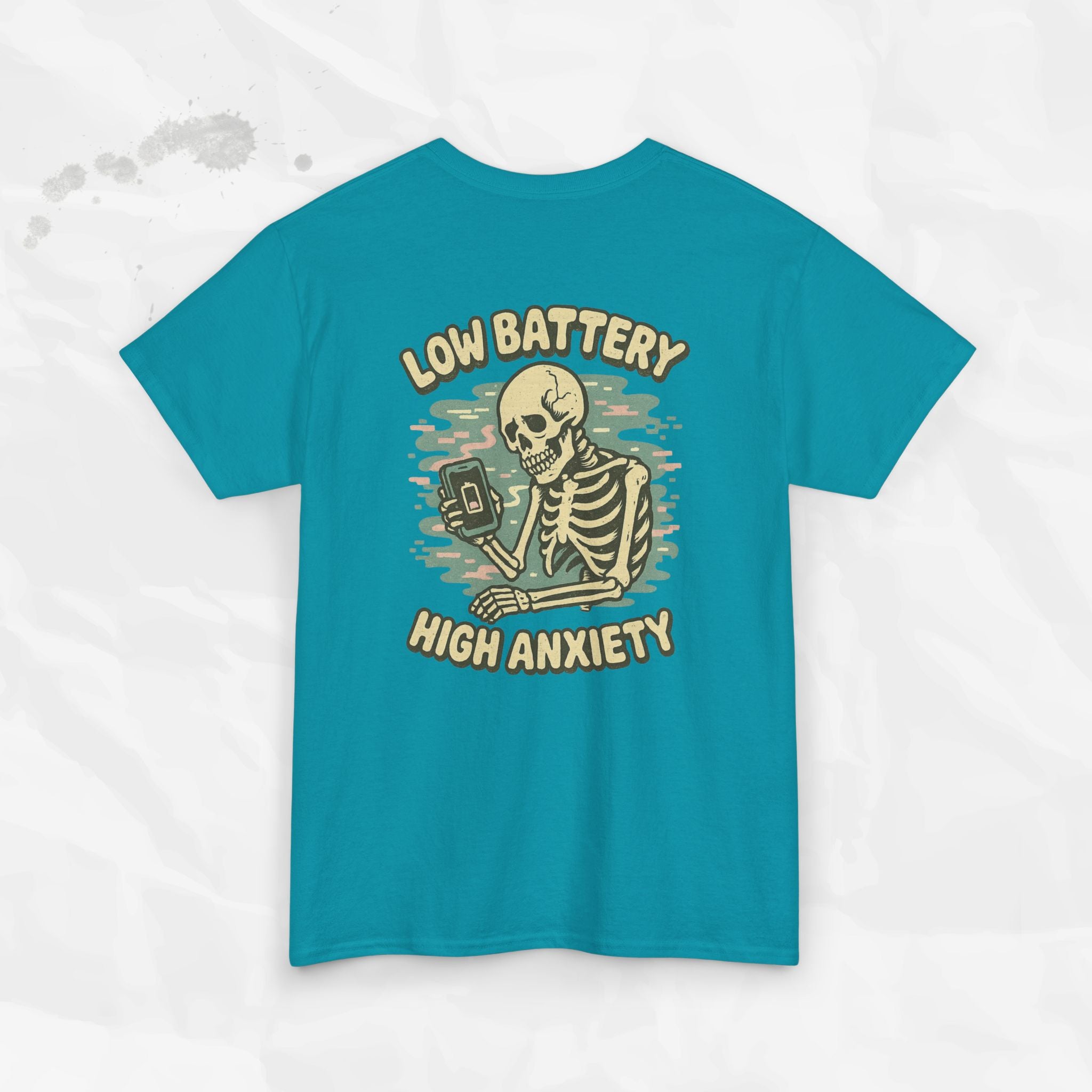 Low Battery High Anxiety - T-Shirt