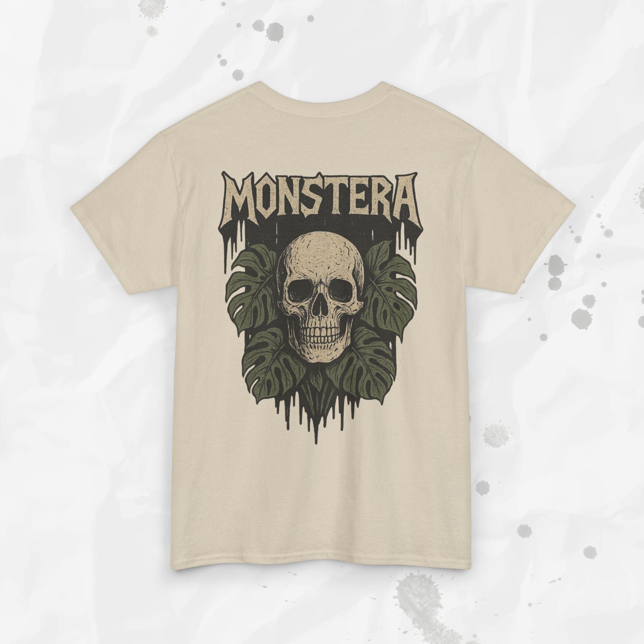 Monstera Skull - T-Shirt
