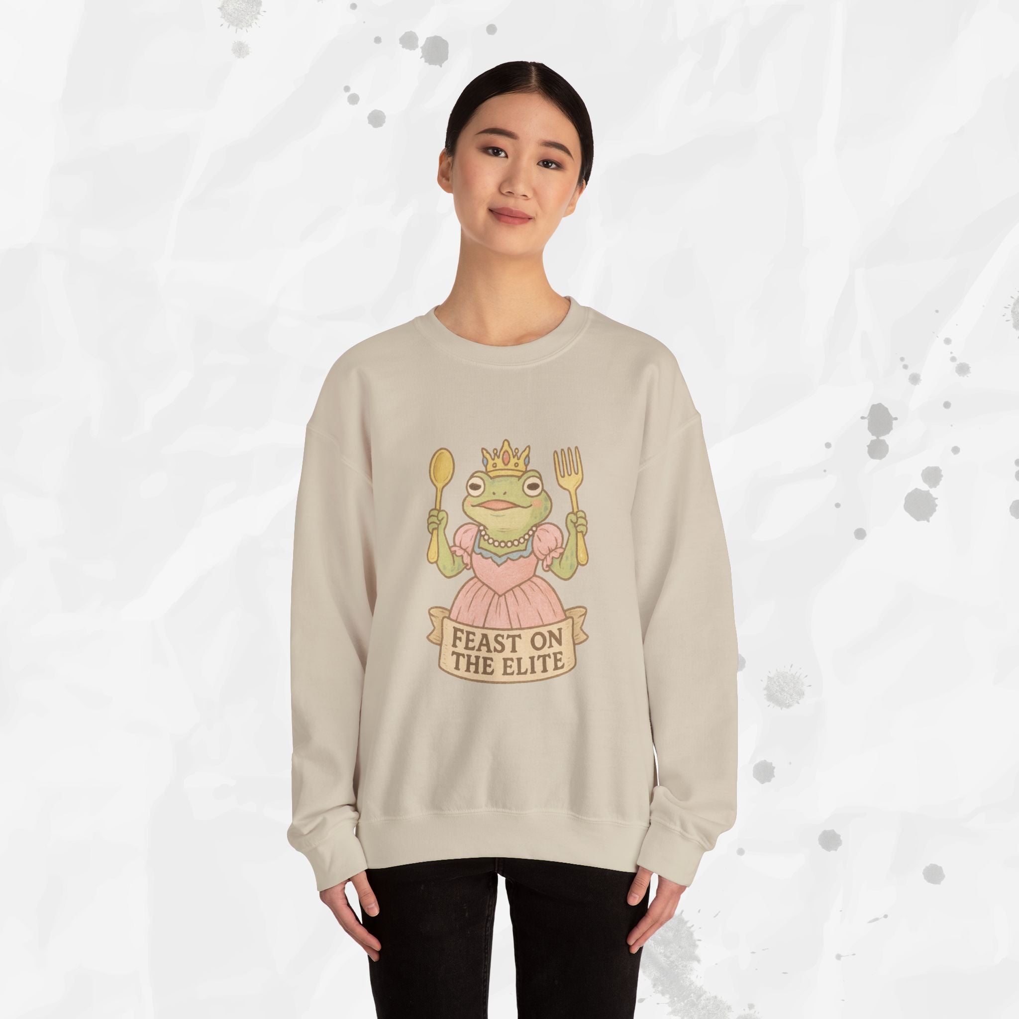 Feast on the Elite – Crewneck Sweatshirt