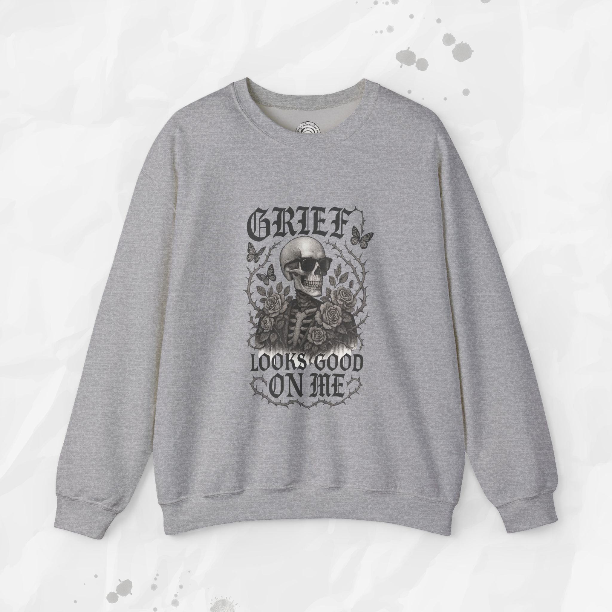 Grief Looks Good on Me - Crewneck Sweatshirt