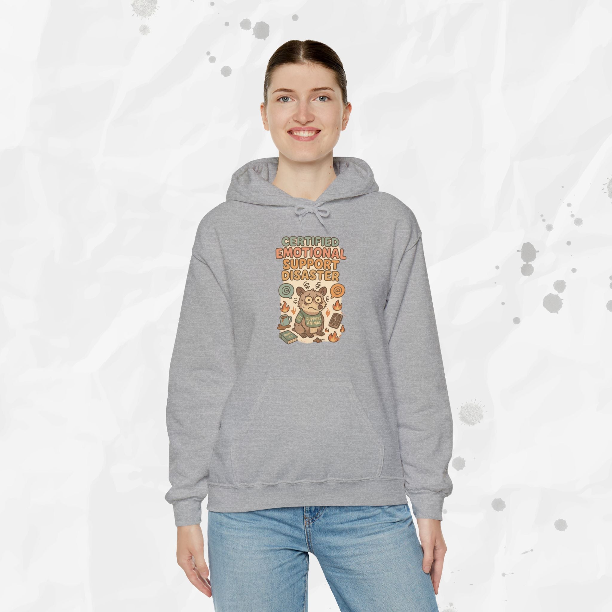 Certified Emotional Support Disaster - Hoodie