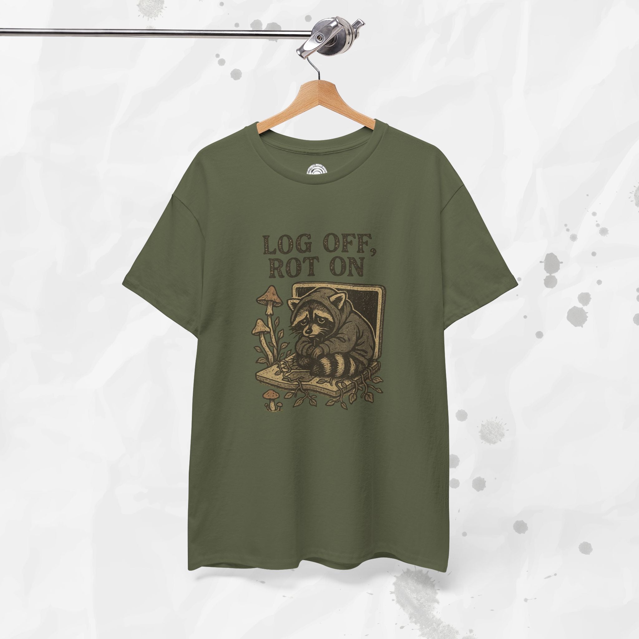 Log Off, Rot On - T-Shirt