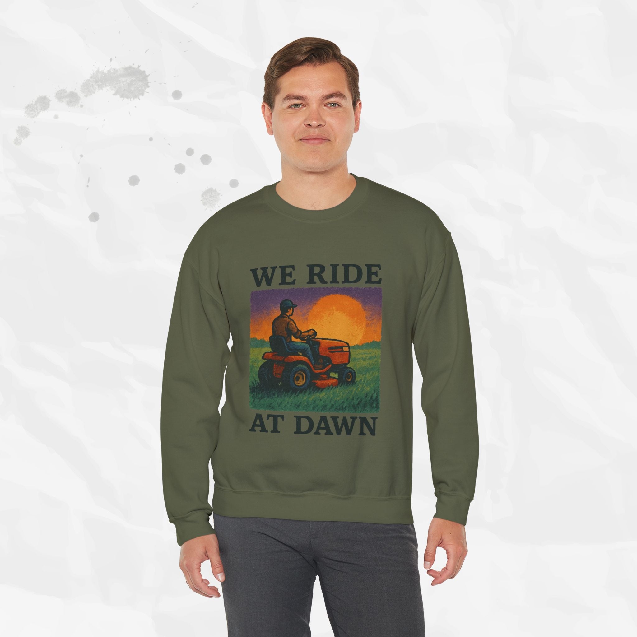 We Ride At Dawn - Crewneck Sweatshirt