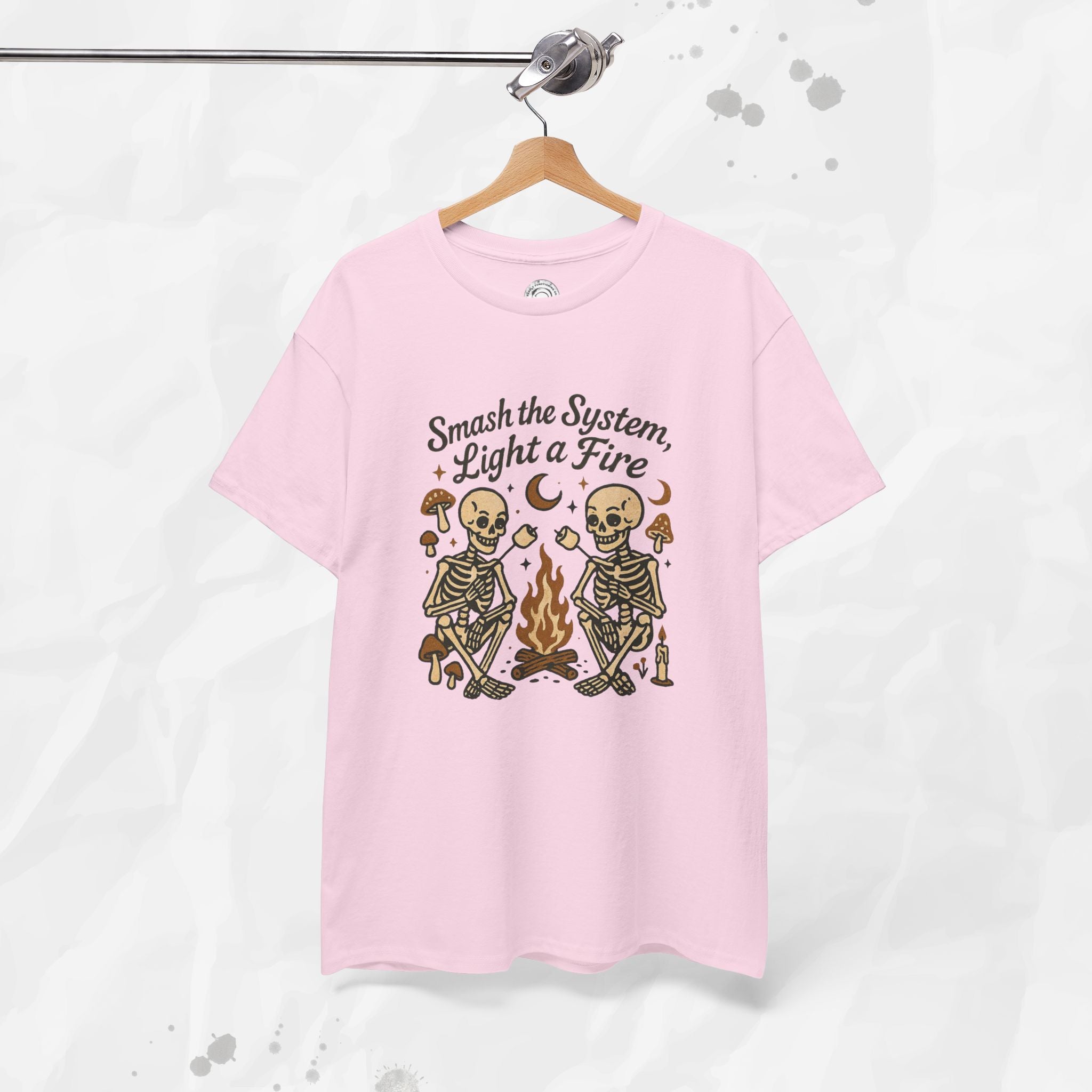 Smash the System, Light a Fire - T-Shirt