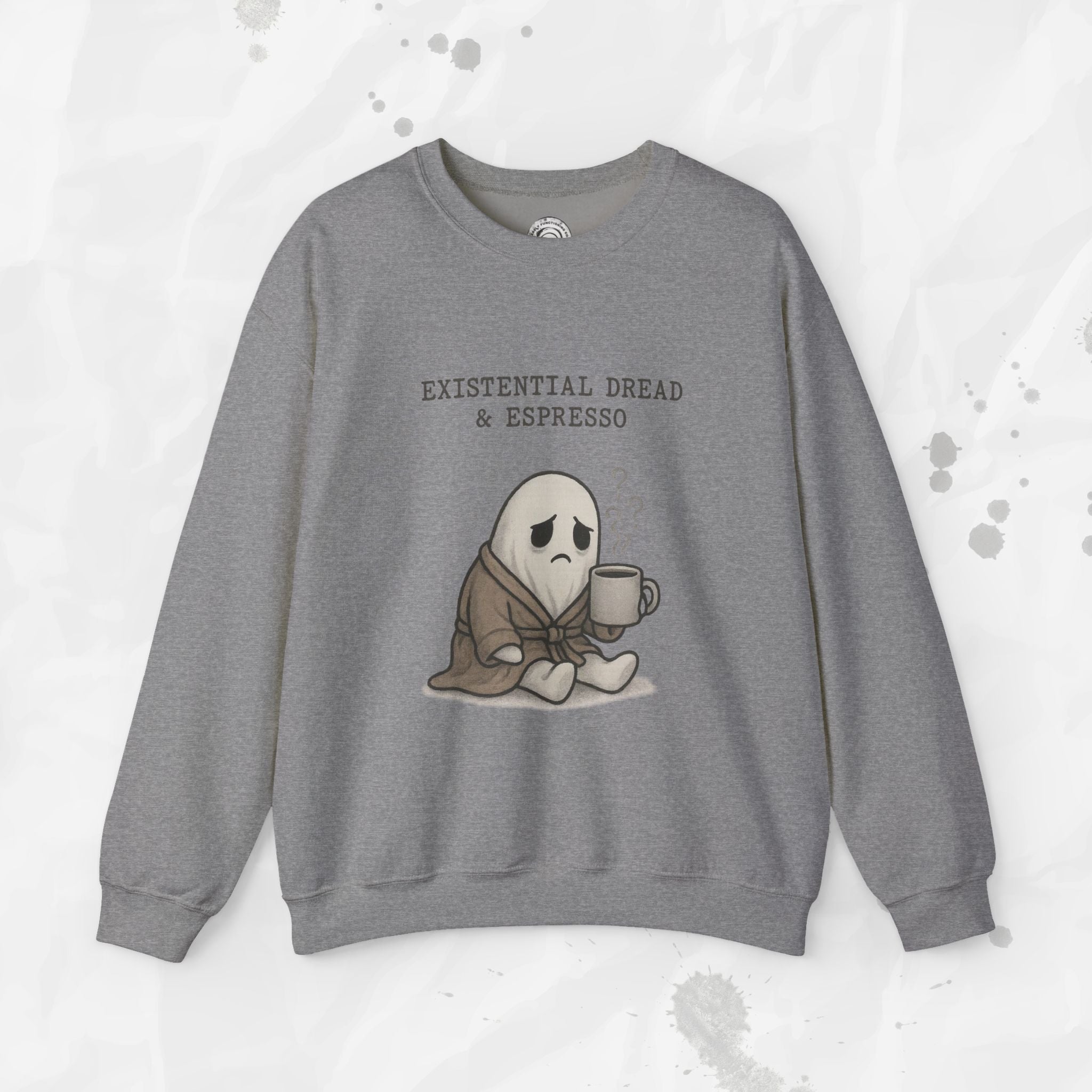 Existential Dread & Espresso - Crewneck Sweatshirt