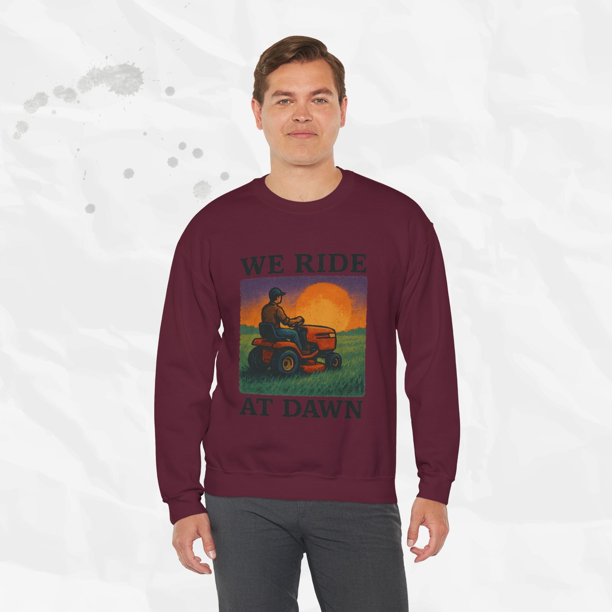 We Ride At Dawn - Crewneck Sweatshirt