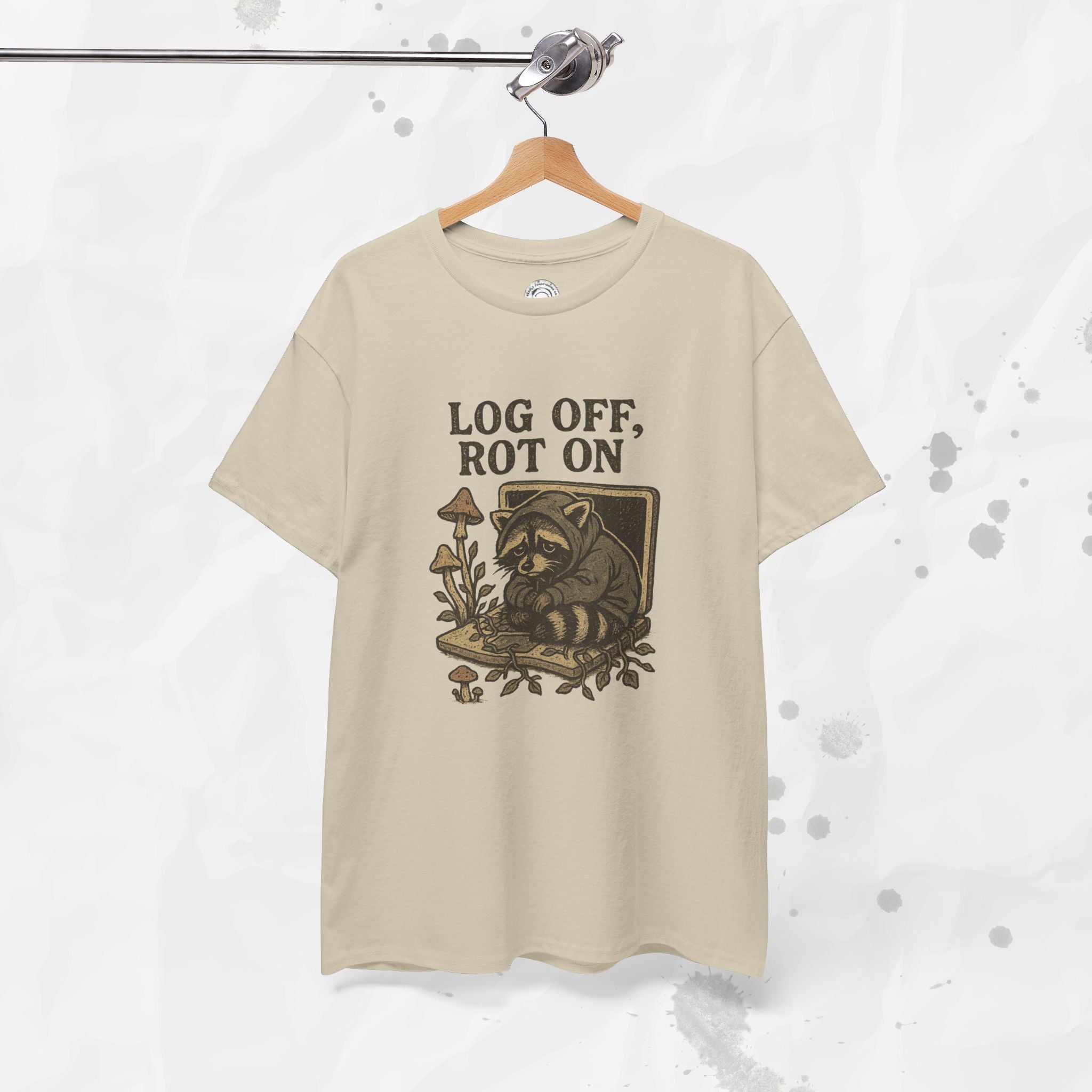Log Off, Rot On - T-Shirt