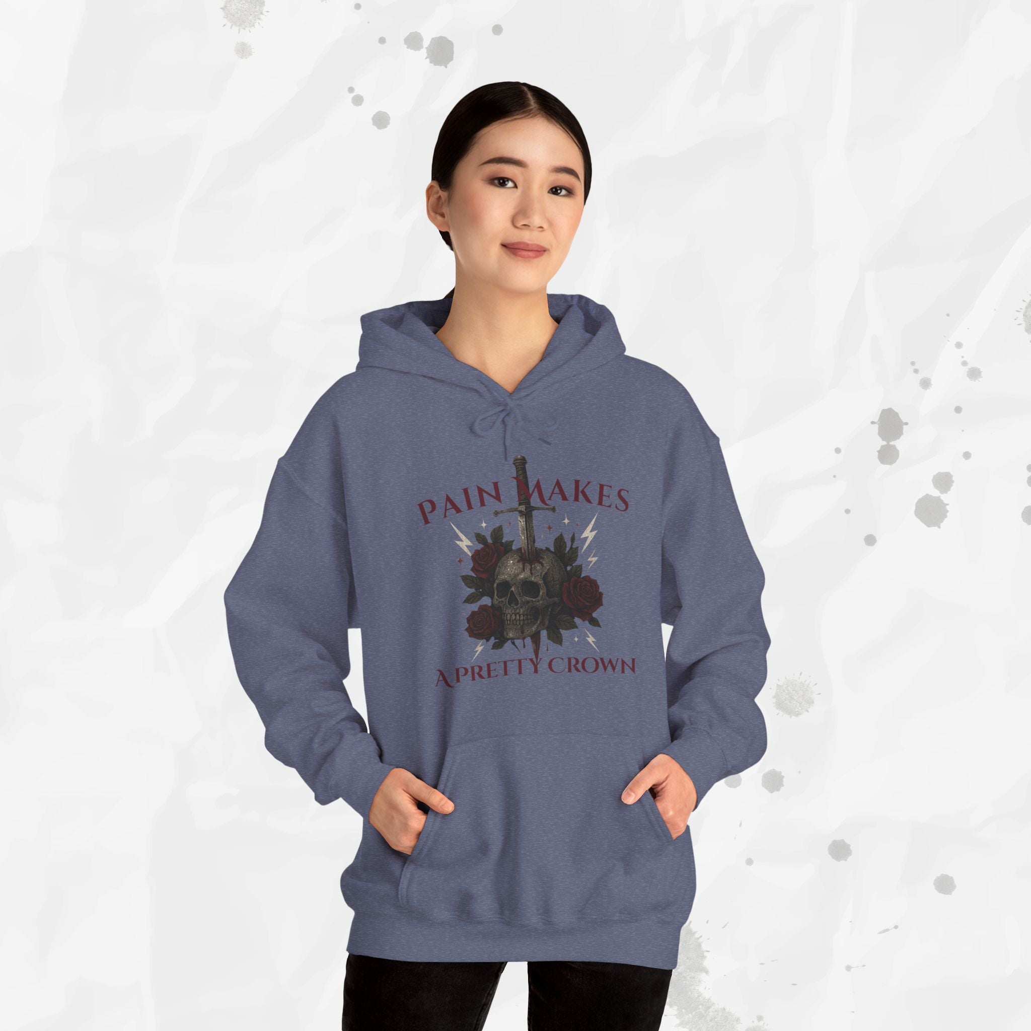 Pain Makes a Pretty Crown - Hoodie