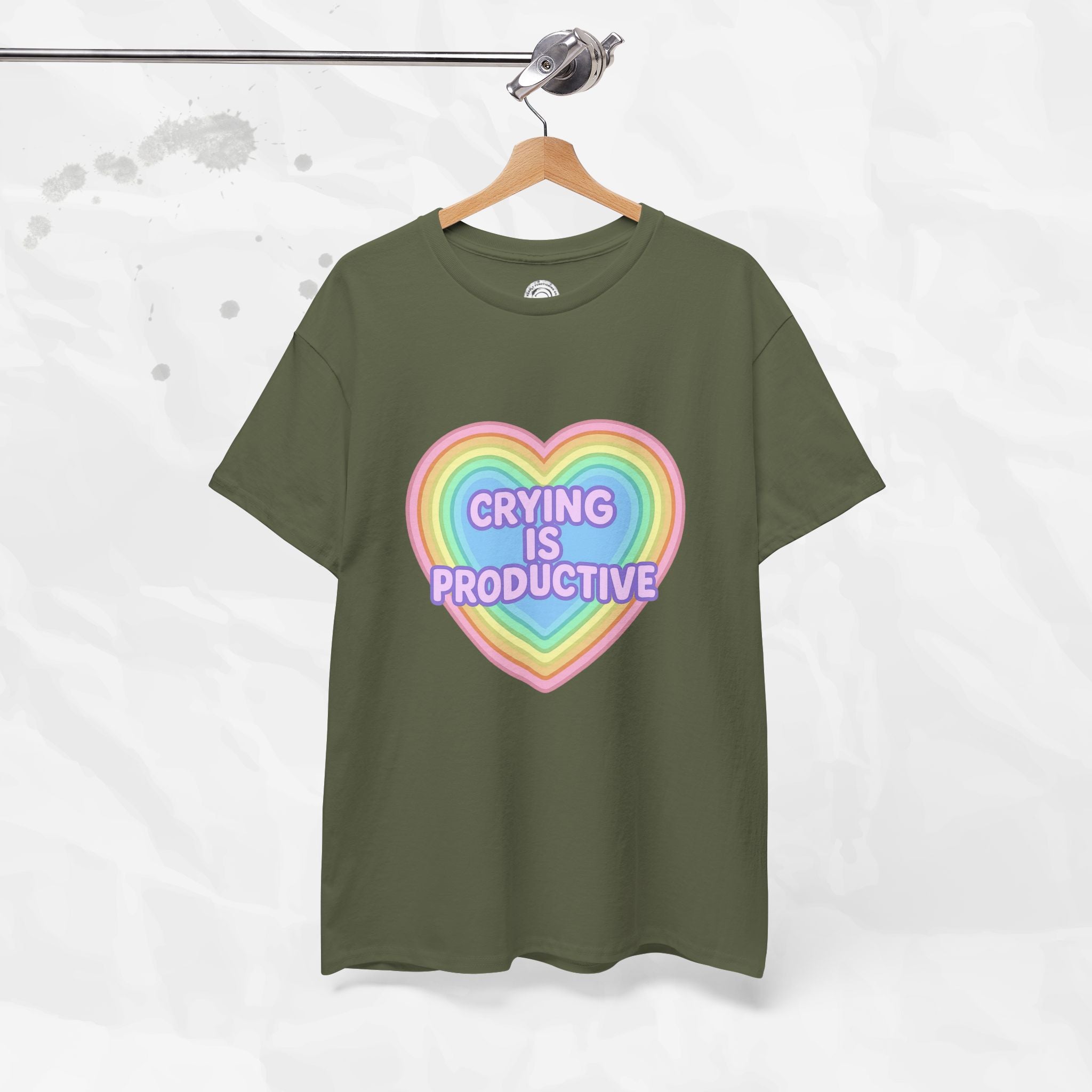 Crying Is Productive – T-Shirt