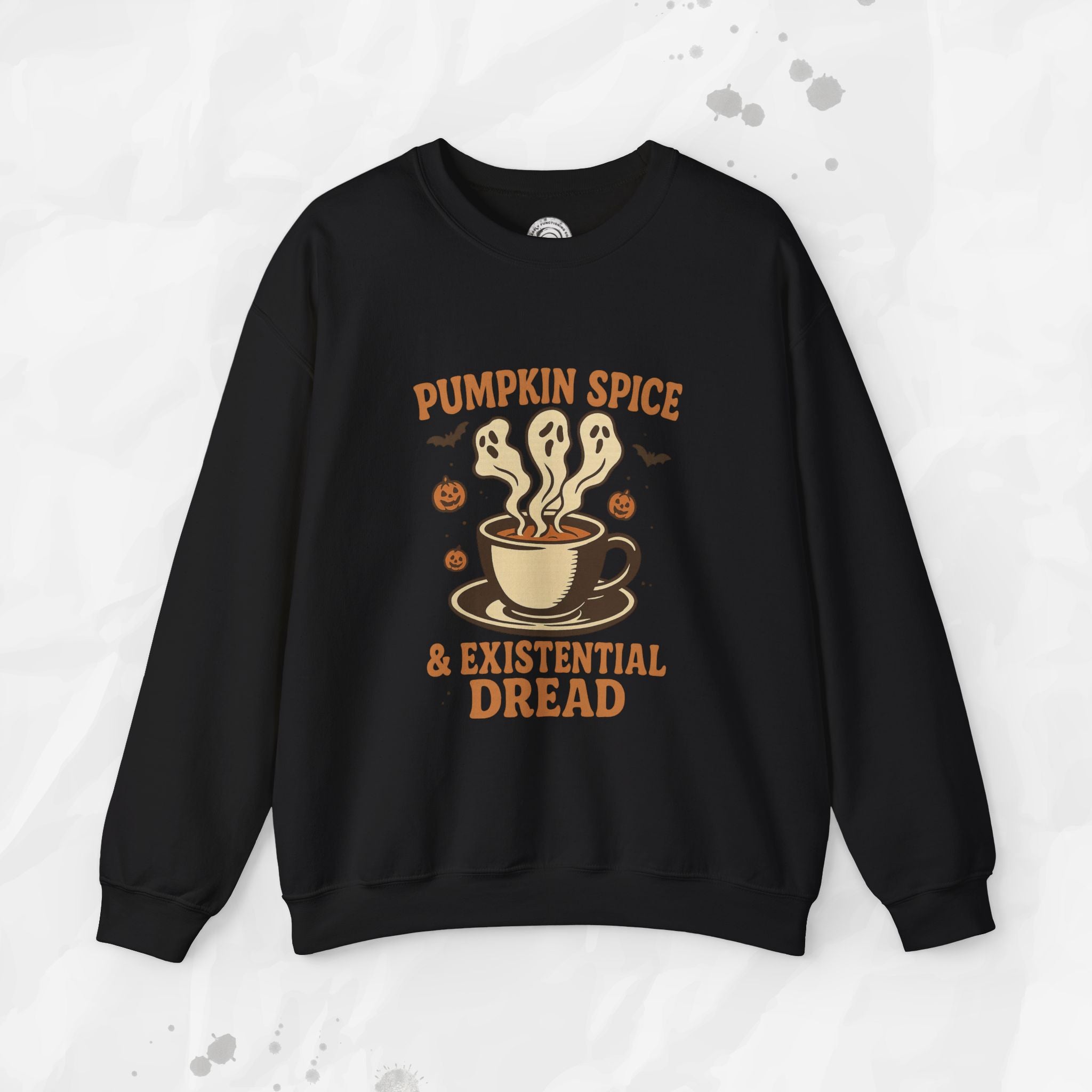 Pumpkin Spice & Existential Dread - Crewneck Sweatshirt