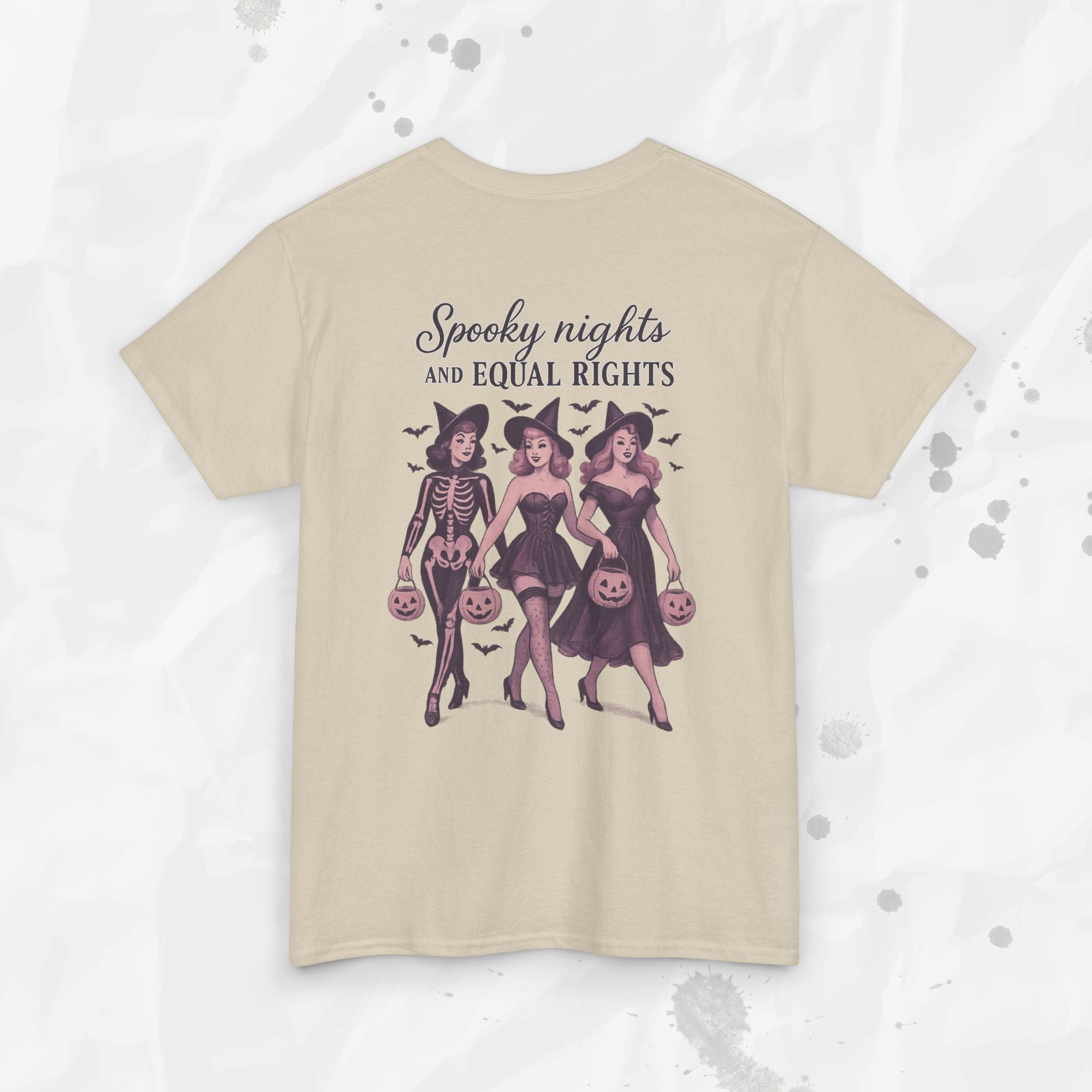 Spooky Nights and Equal Rights - T-Shirt