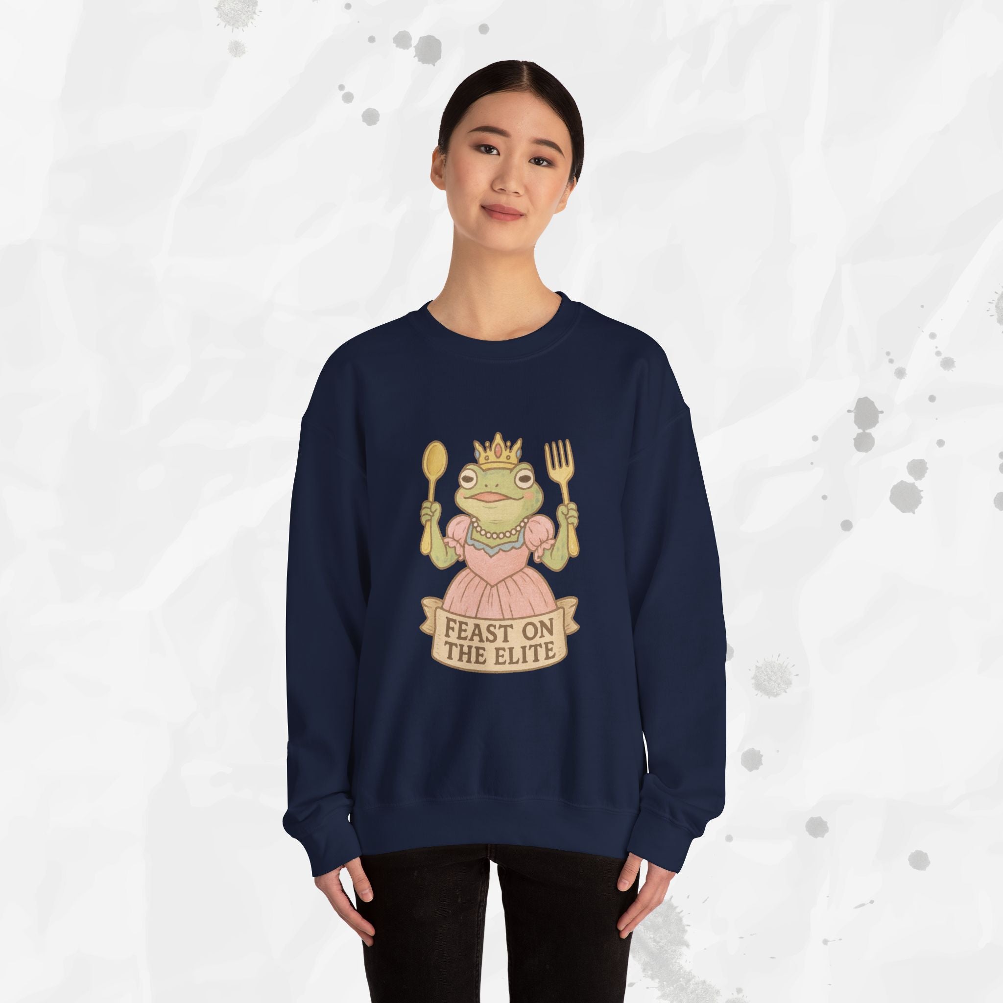 Feast on the Elite – Crewneck Sweatshirt