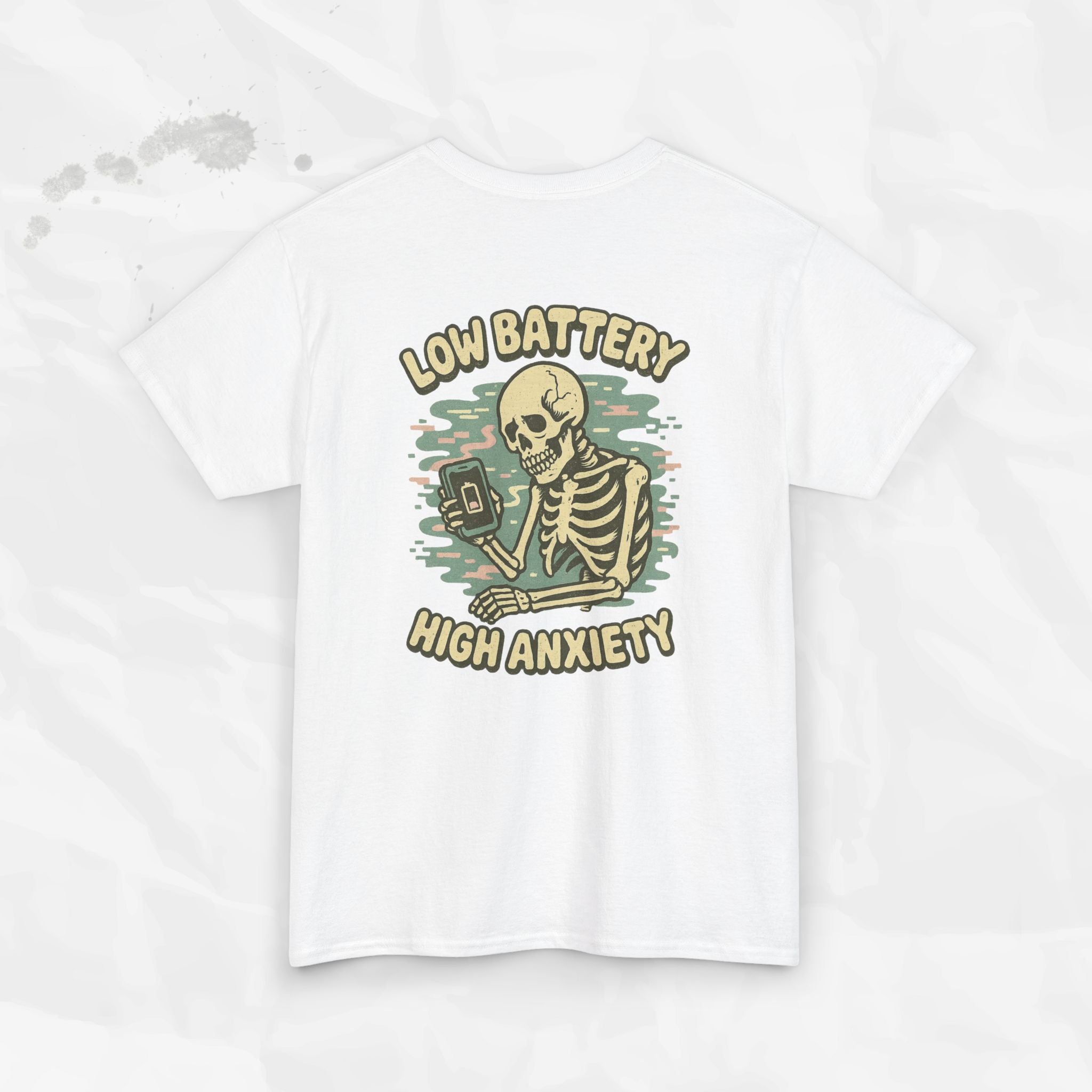 Low Battery High Anxiety - T-Shirt