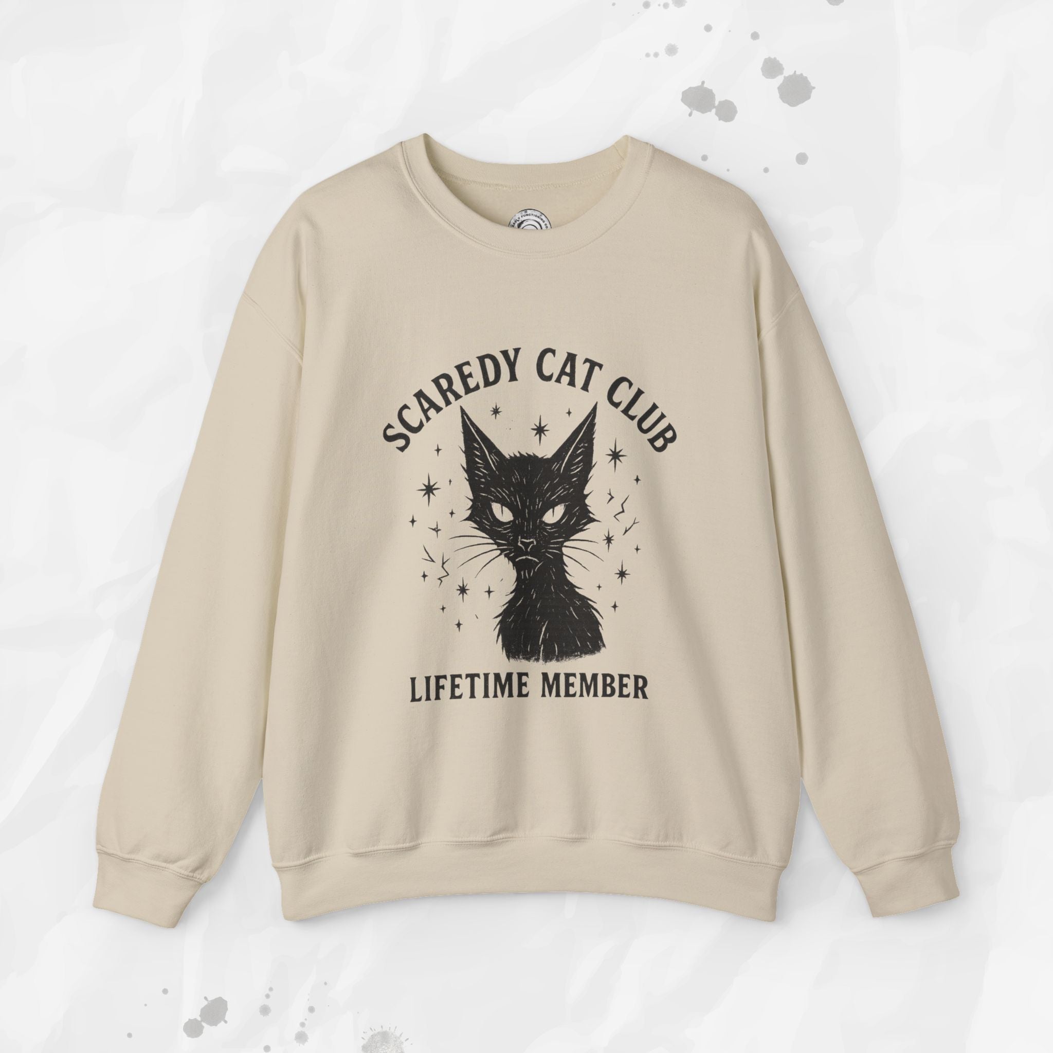 Scaredy Cat Club - Crewneck Sweatshirt