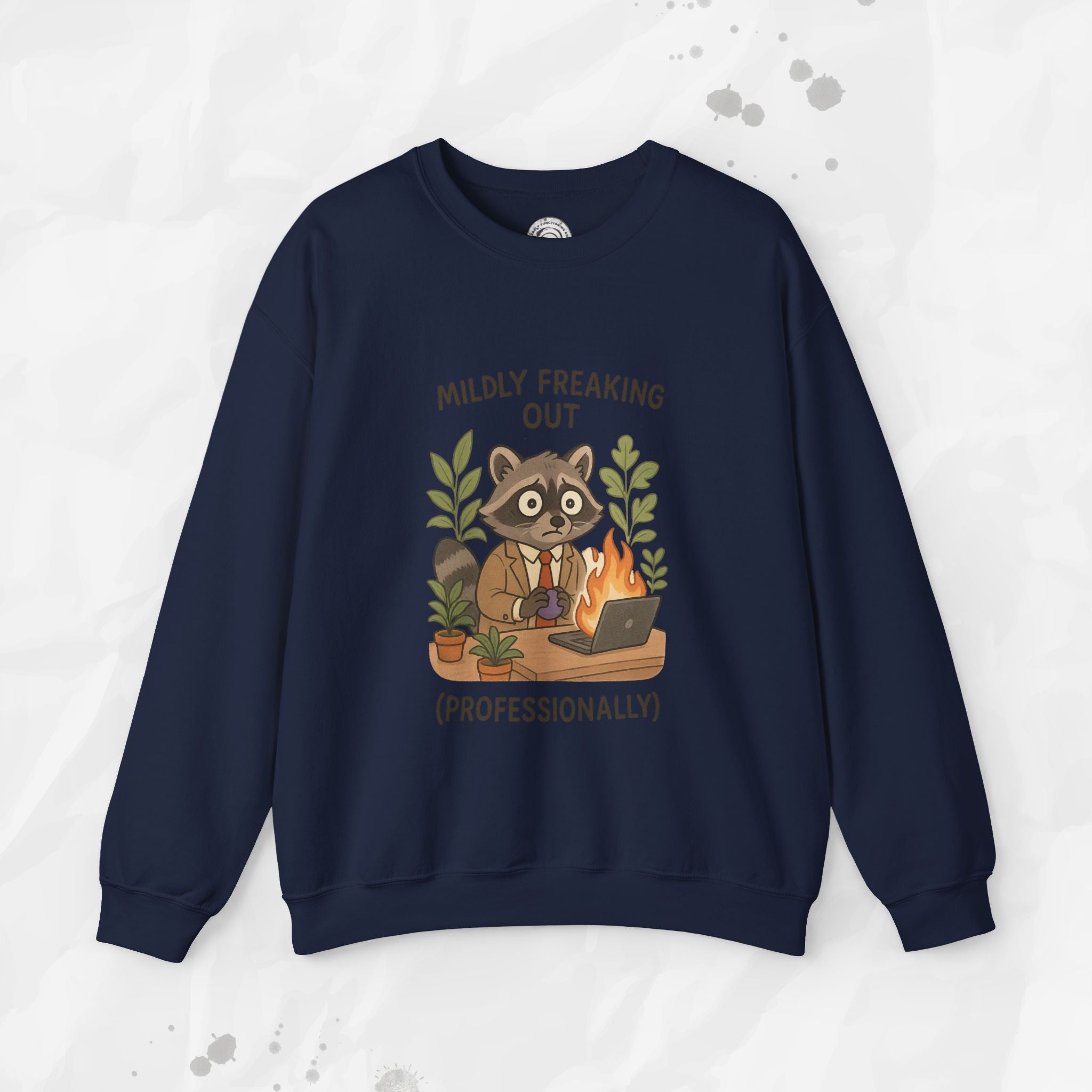 Mildly Freaking Out (Professionally) - Crewneck Sweatshirt