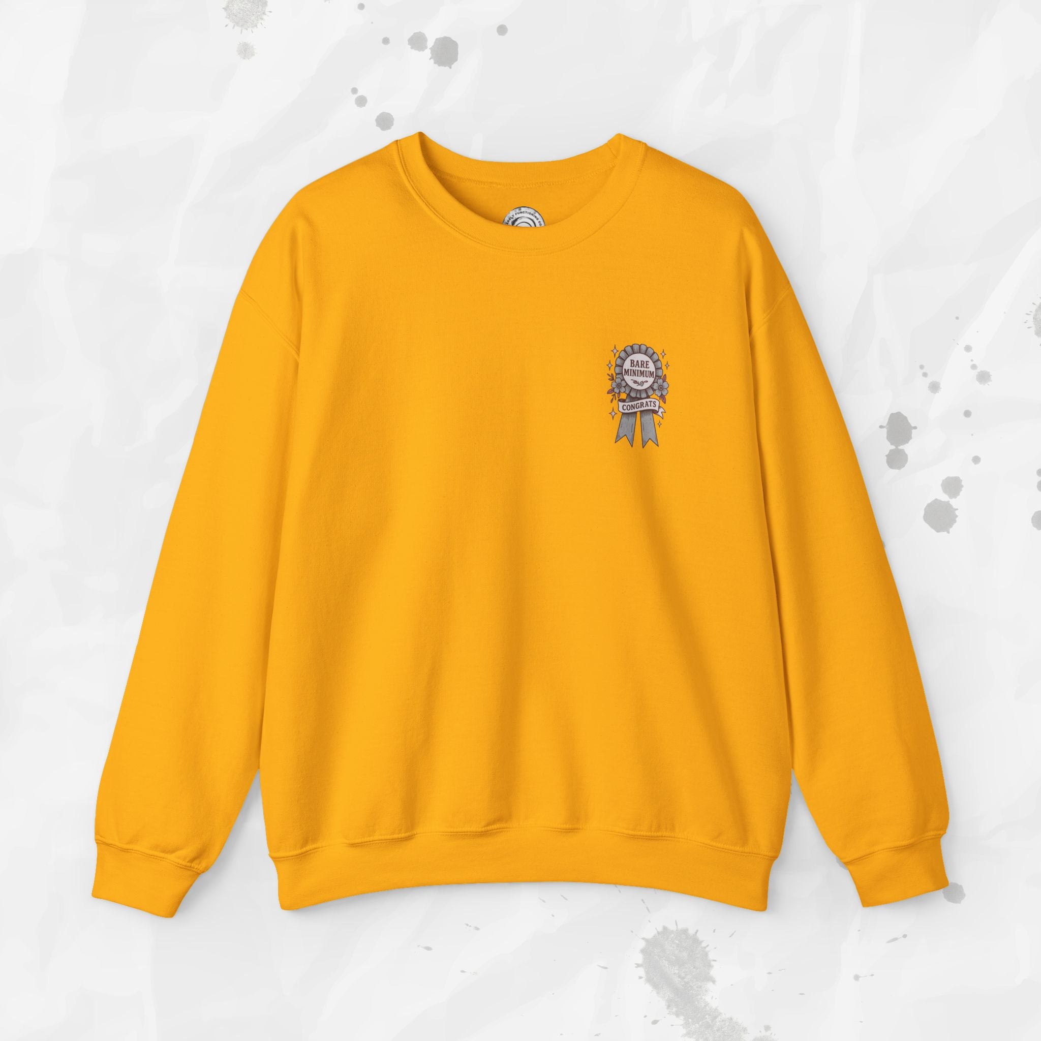 Bare Minimum Competency - Crewneck Sweatshirt