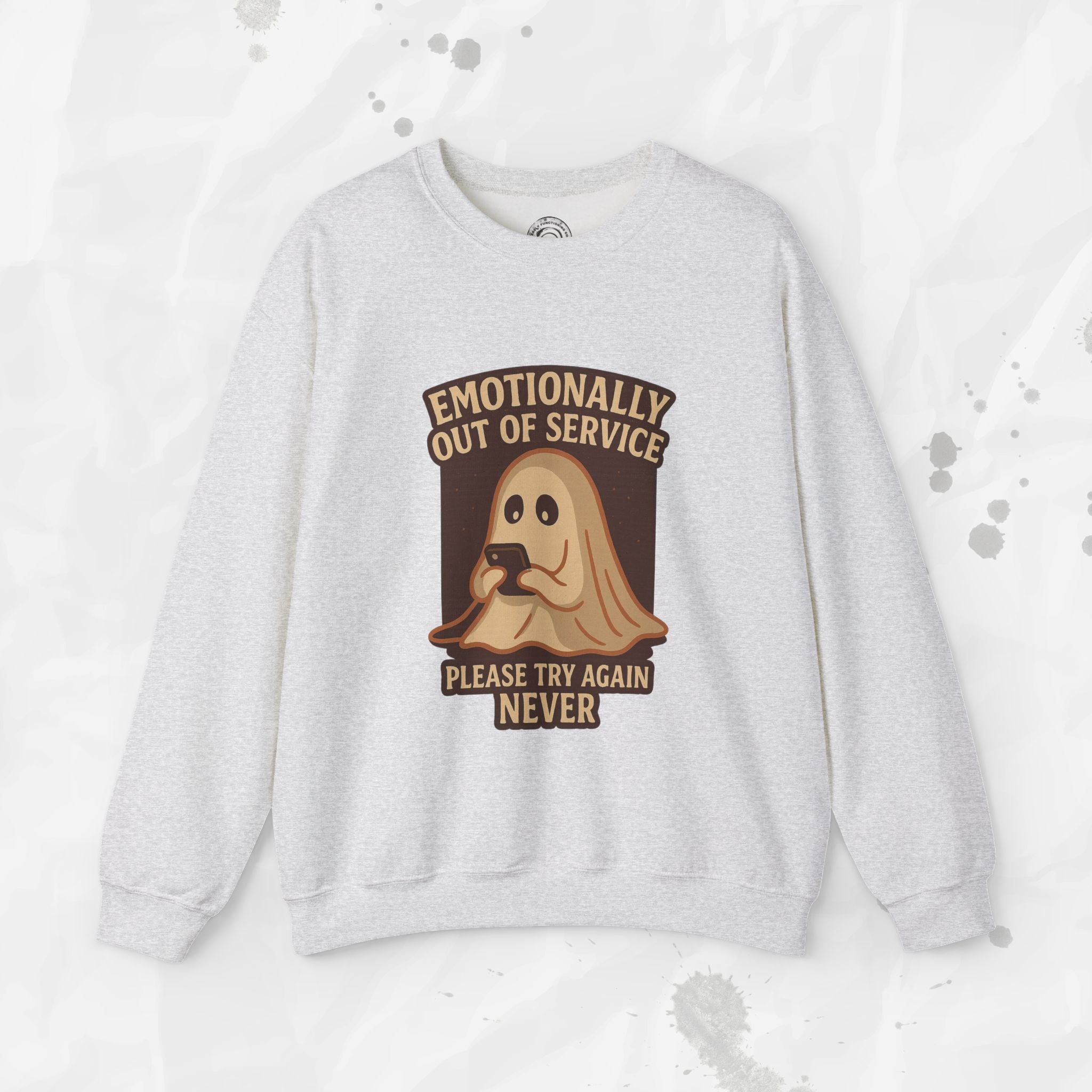 Emotionally Out of Service – Crewneck Sweatshirt