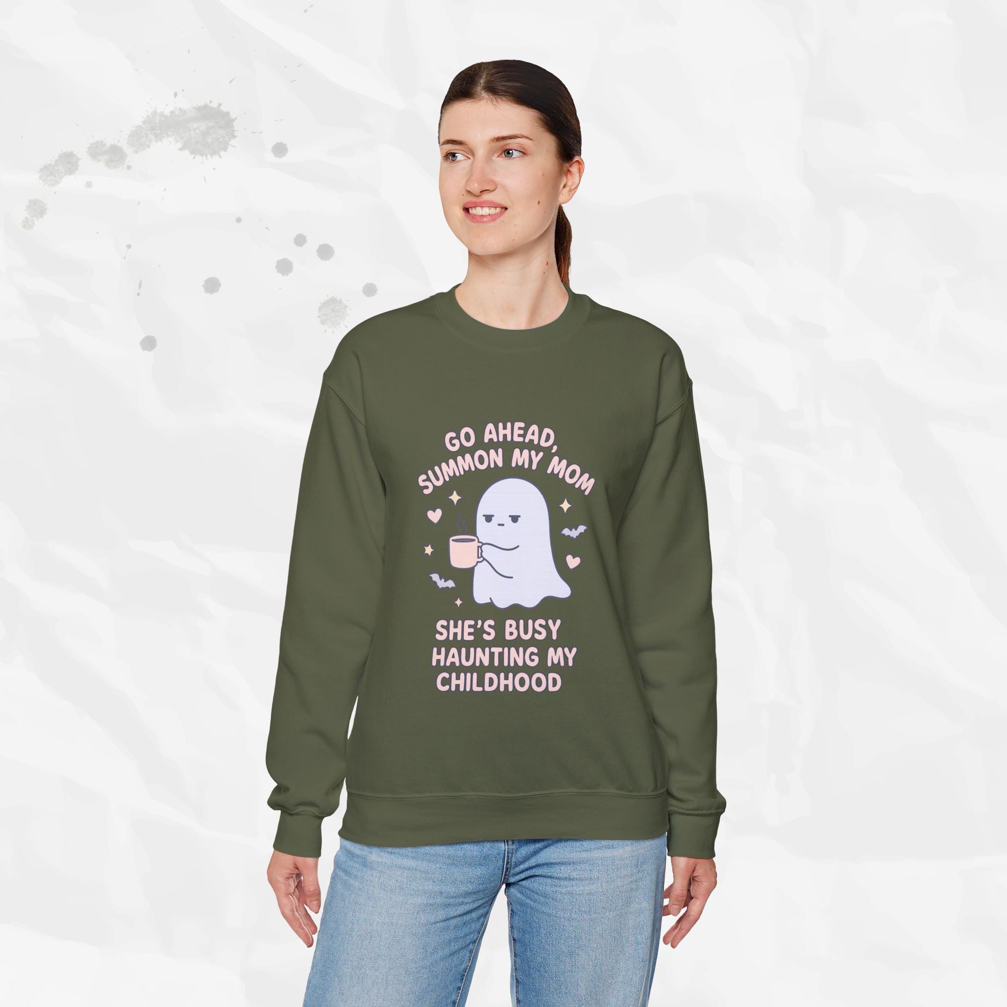 Summon My Mom - Crewneck Sweatshirt